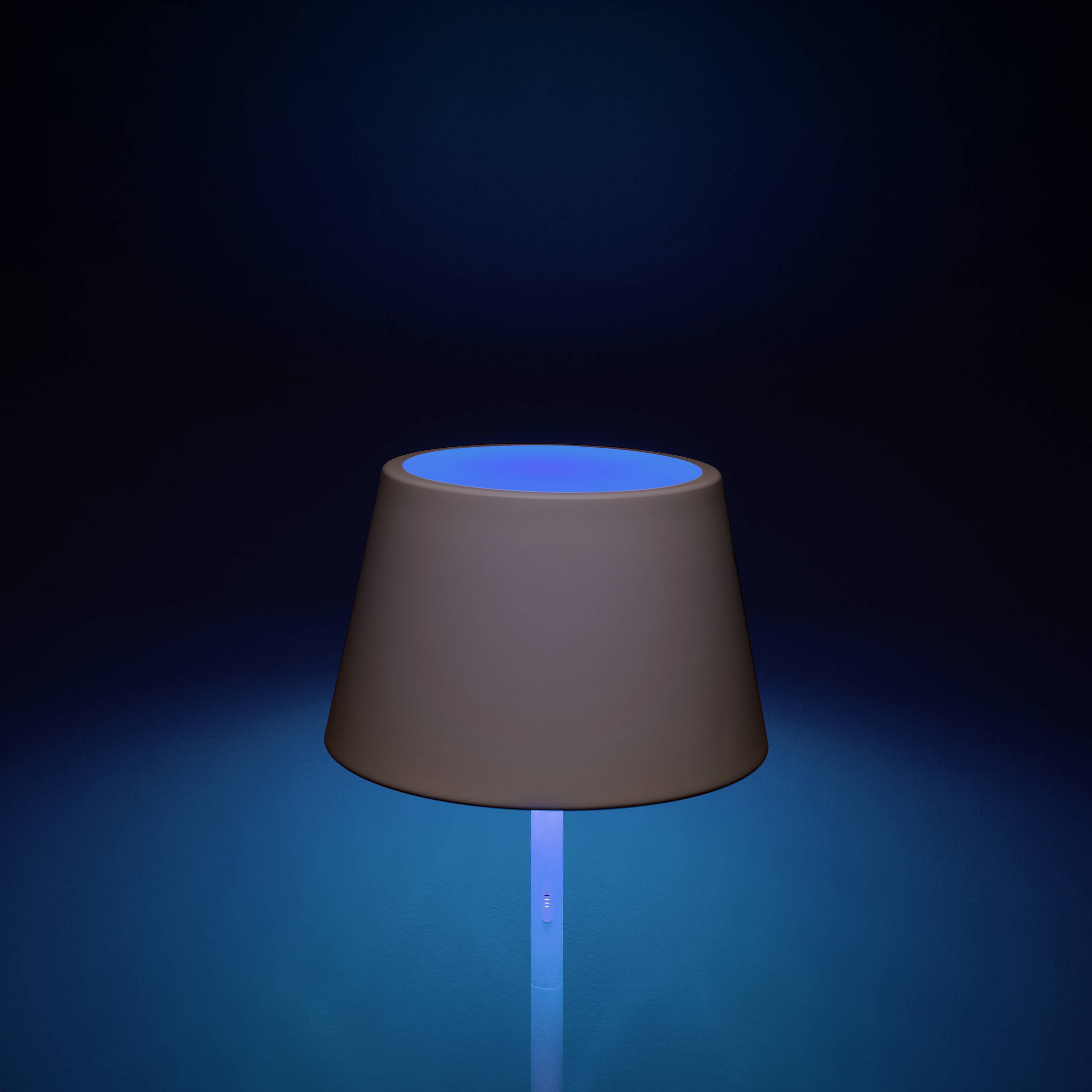 Konstsmide 7824-250 Pomezia weiss LED-Außenstandleuchte LED 15 W Weiß