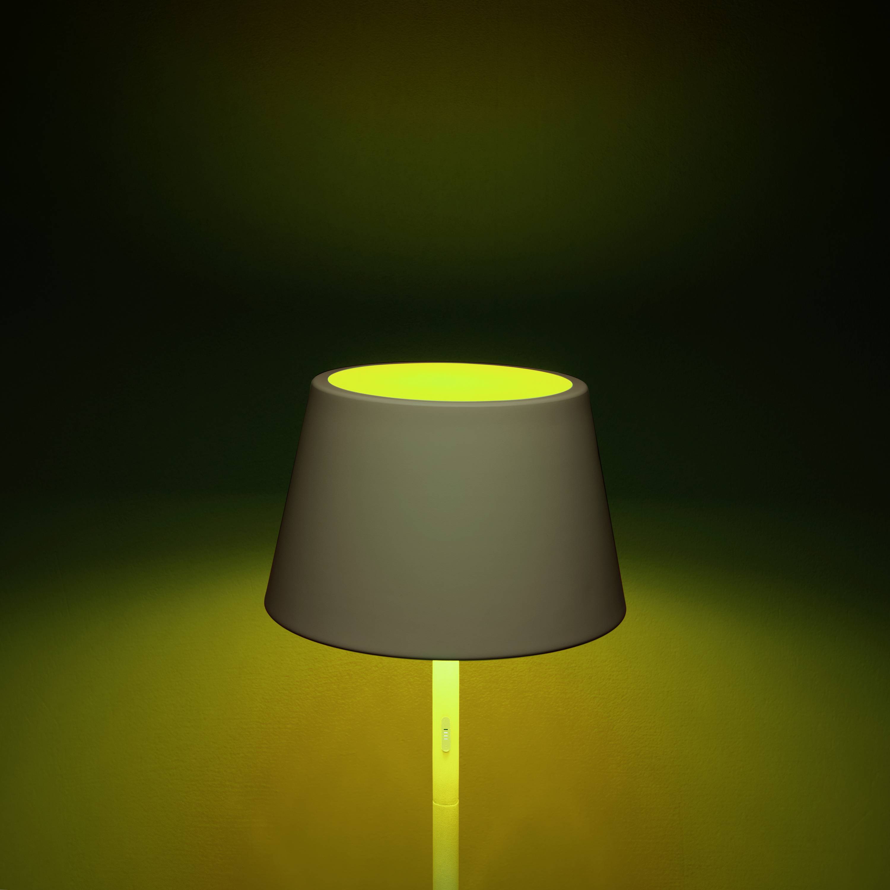 Konstsmide 7824-250 Pomezia weiss LED-Außenstandleuchte LED 15 W Weiß