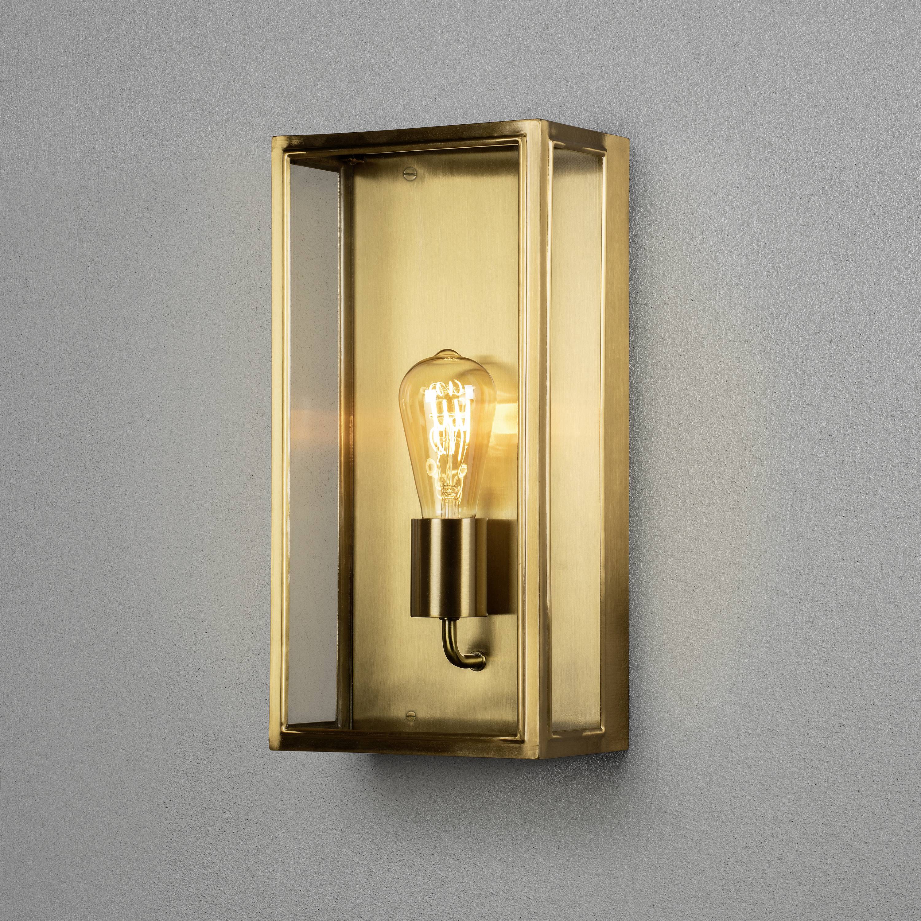 Konstsmide Carpi Messing 7349-800 Außenwandleuchte E27 Messing