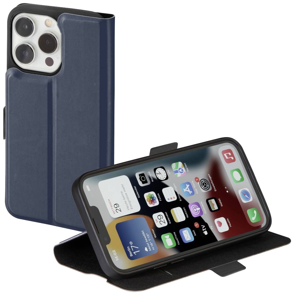 Hama Single2.0 Booklet Apple iPhone 14 Pro Dunkelblau 00215521