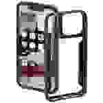 Hama Metallic Frame Cover Apple iPhone 14 Pro Transparent, Schwarz
