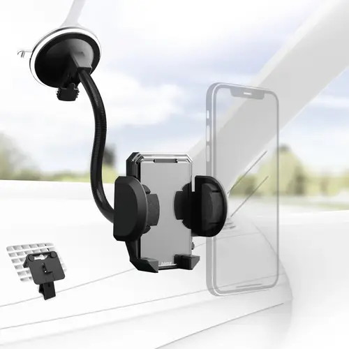 Hama Multi Handy-Kfz-Halterung Saugnapf, Lüftungsgitter 360° drehbar Passend für Breite: 40 - 110mm Hama Multi Handy-Kfz-Halterung Saugnapf, Lüftungsgitter 360° drehbar Passend für Breite: 40 - 110mm