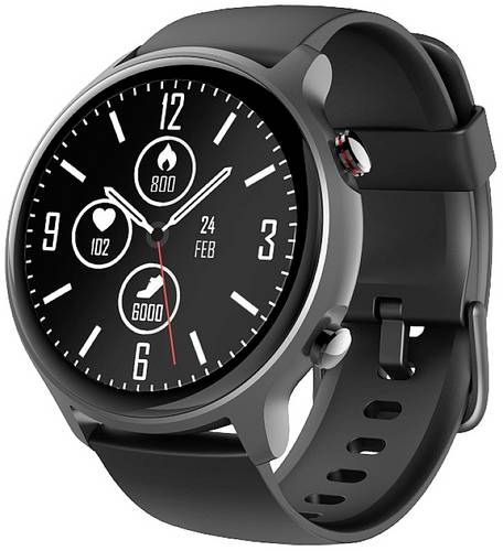 Hama Fit Connect 100, Fit Watch 6910 Smartwatch Schwarz