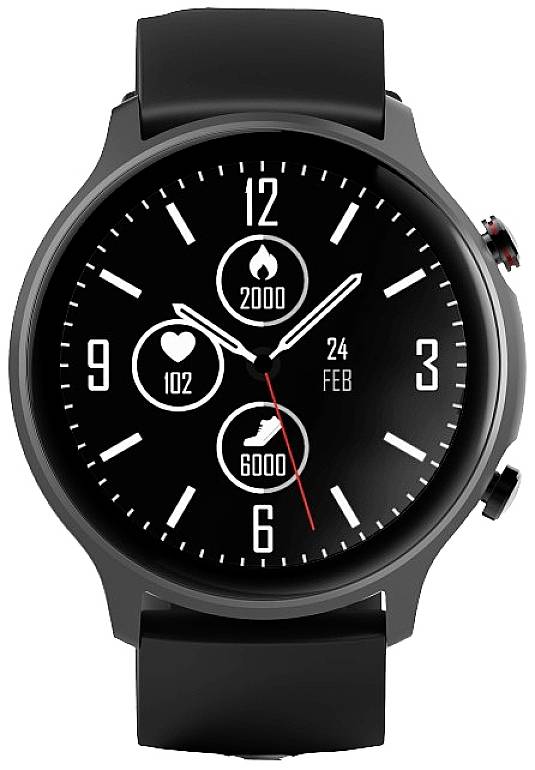 Hama Fit Connect 100, Fit Watch 6910 Smartwatch Schwarz