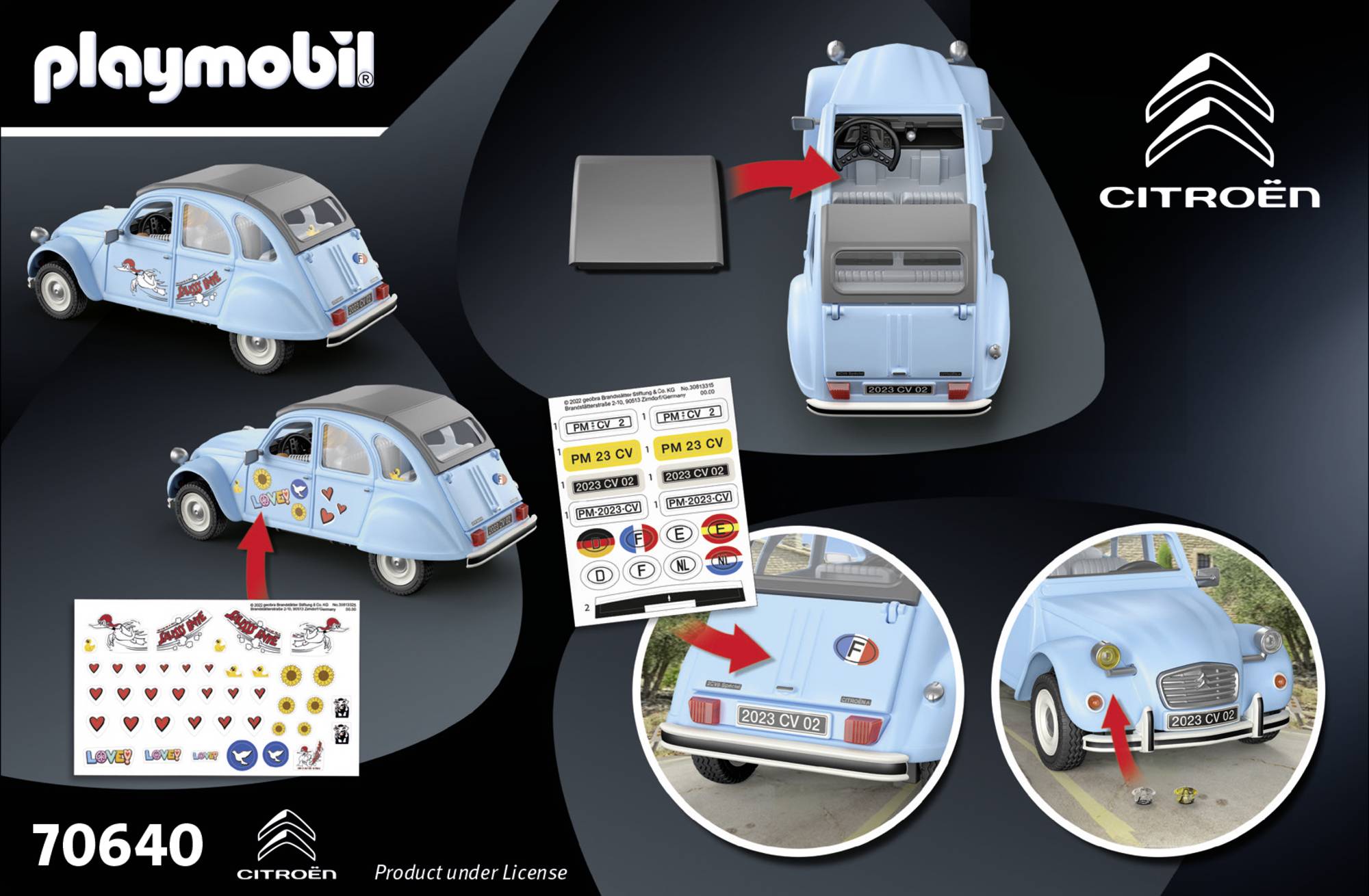 Playmobil® Citroën 2CV 70640