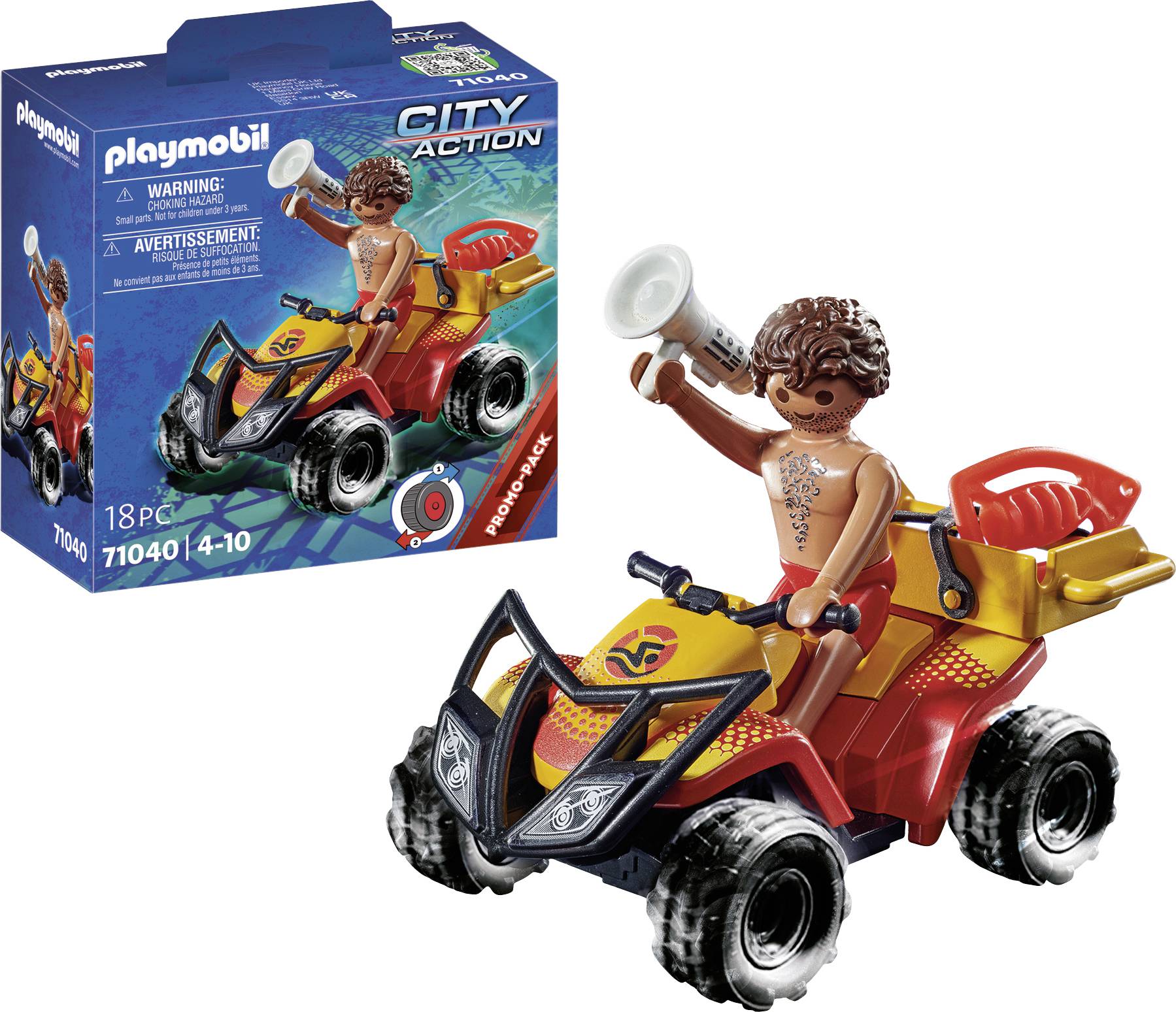 Playmobil® City Action Rettungsschwimmer-Quad 71040