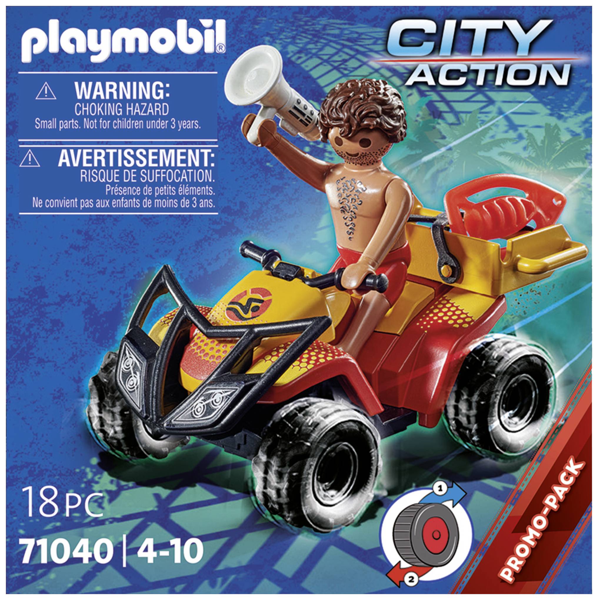 Playmobil® City Action Rettungsschwimmer-Quad 71040