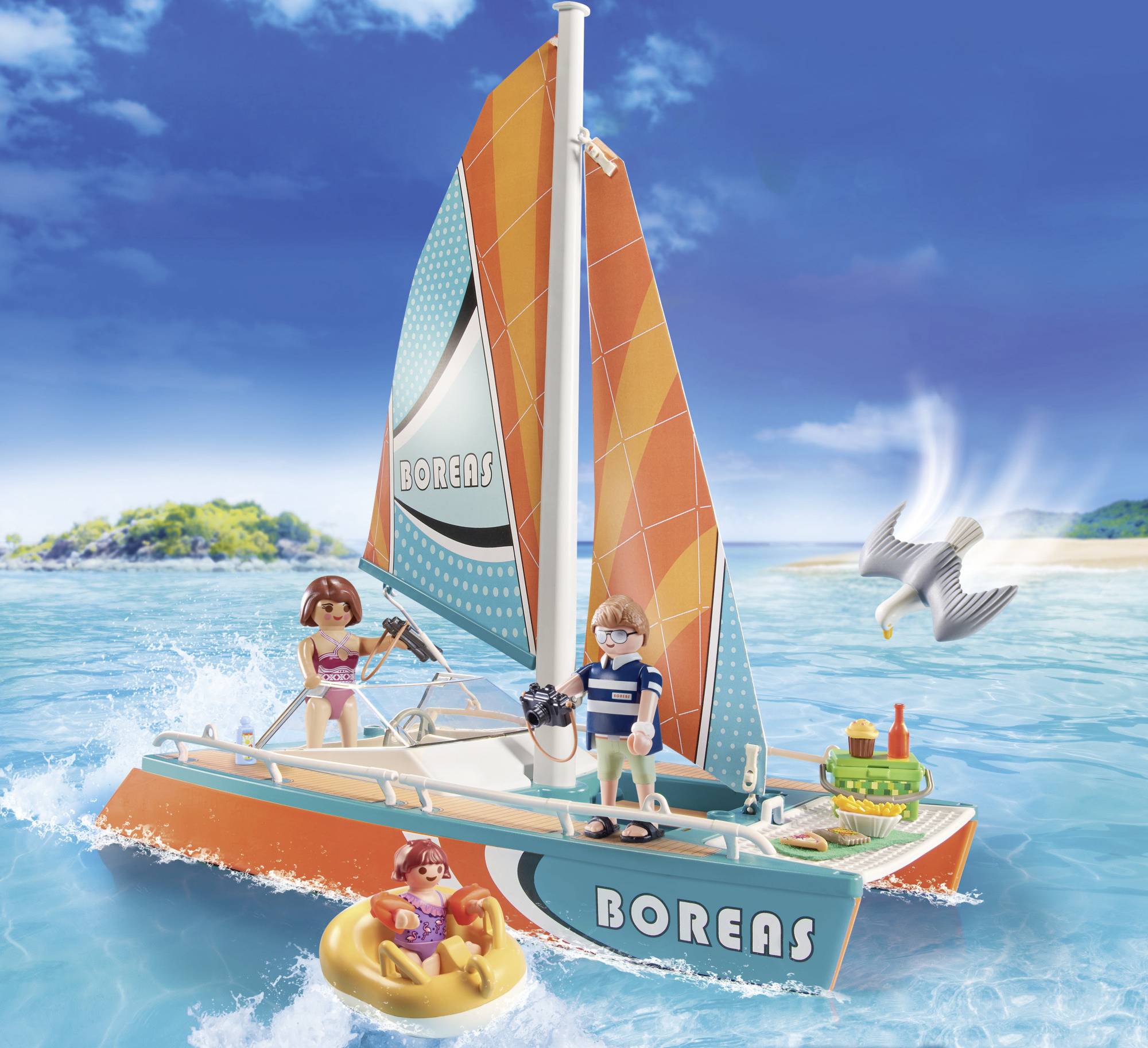 Playmobil® Family Fun Katamaran 71043