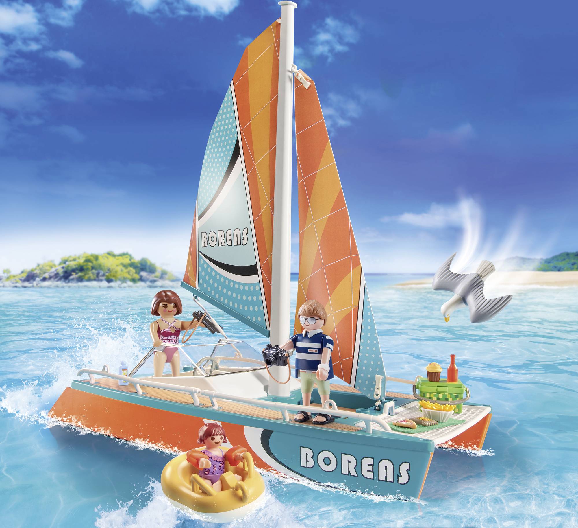 Playmobil® Family Fun Katamaran 71043