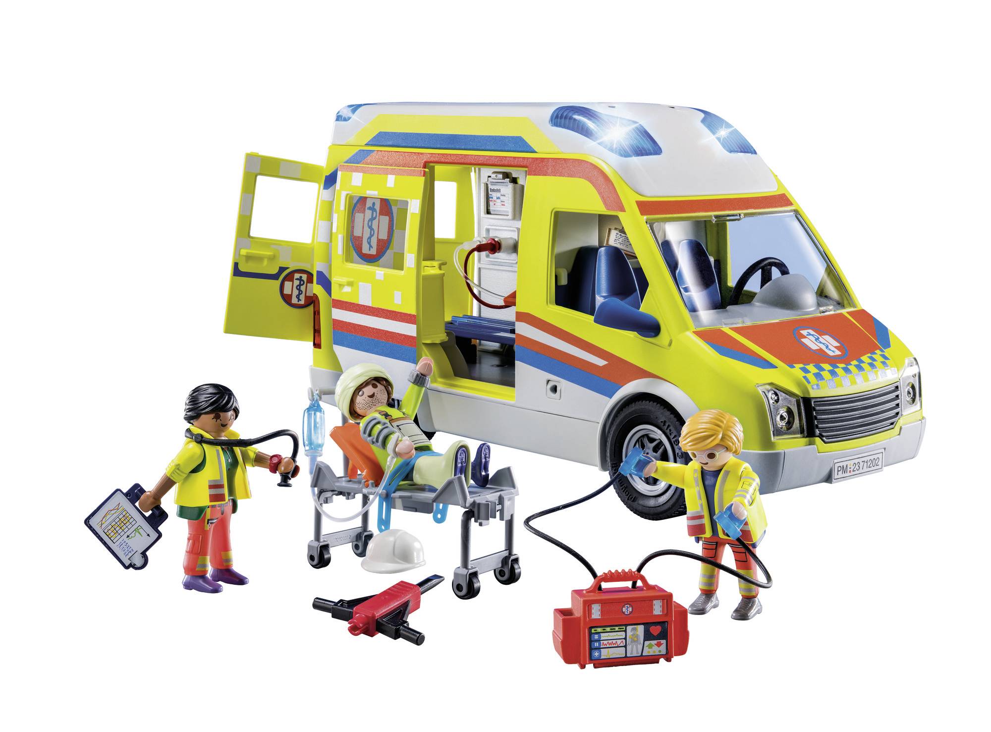 Playmobil® City Life Rettungswagen mit Licht und Sound 71202