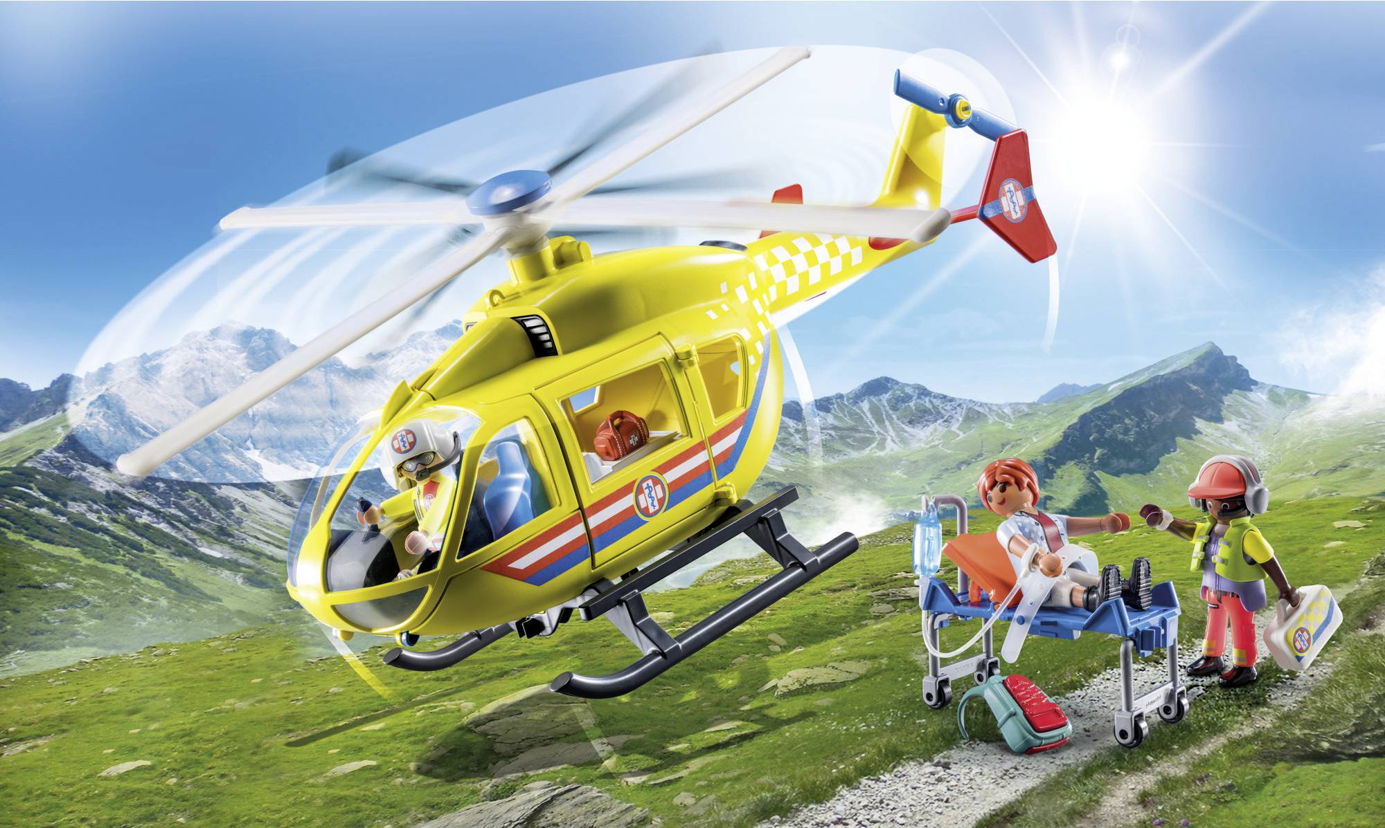 Playmobil® City Life Rettungshelikopter 71203