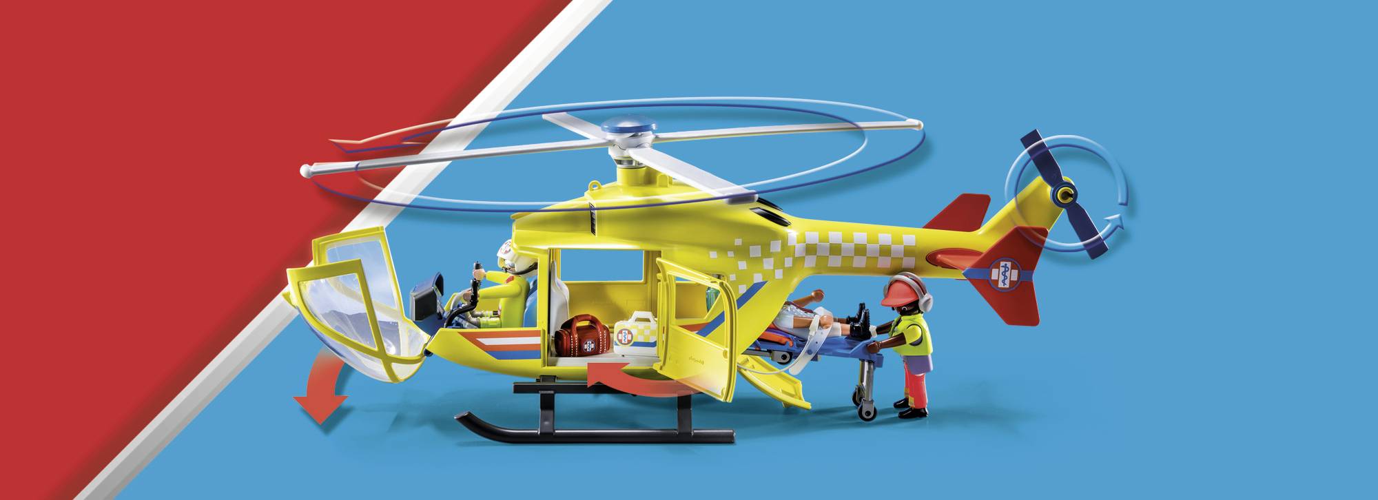 Playmobil® City Life Rettungshelikopter 71203