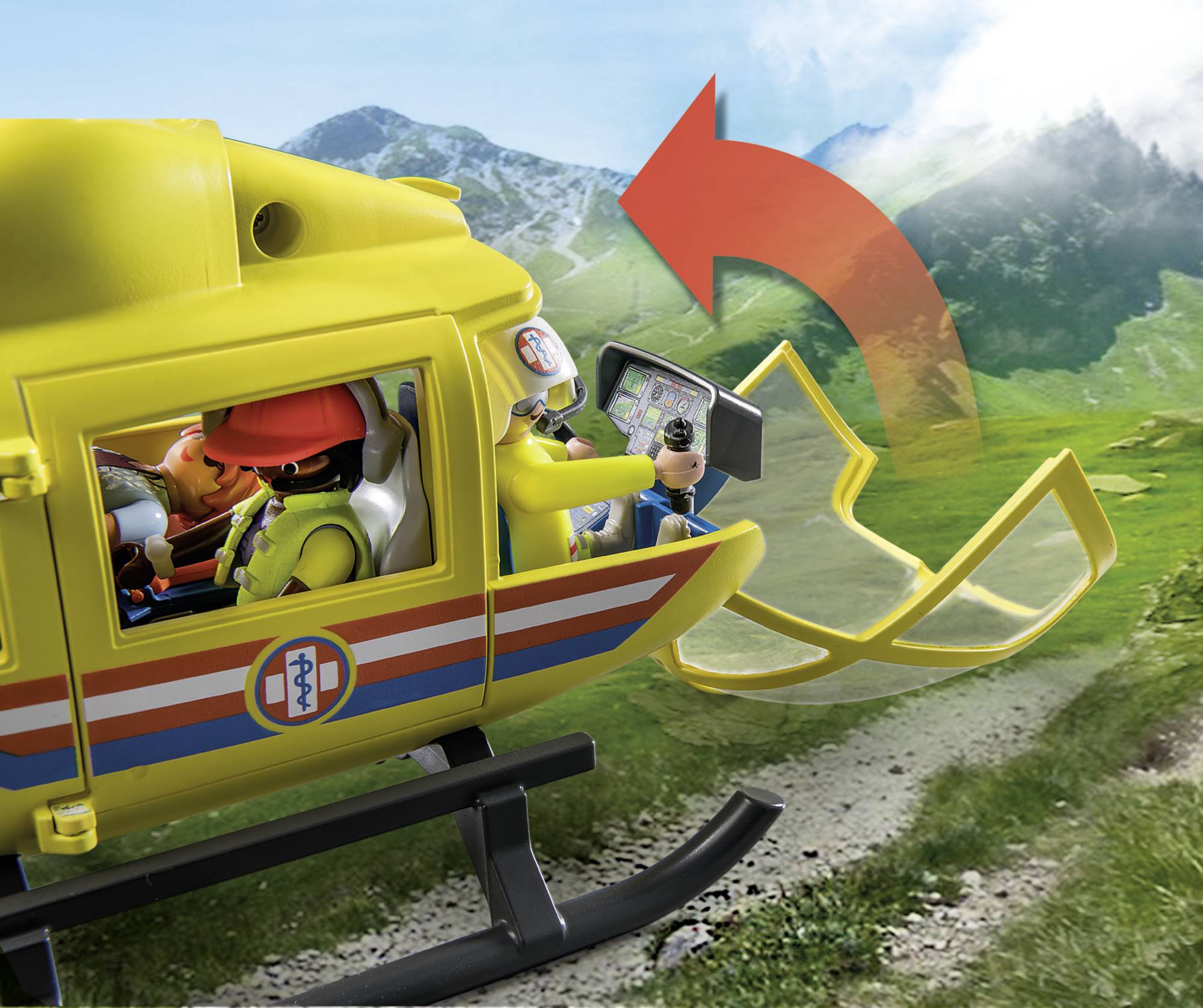 Playmobil® City Life Rettungshelikopter 71203