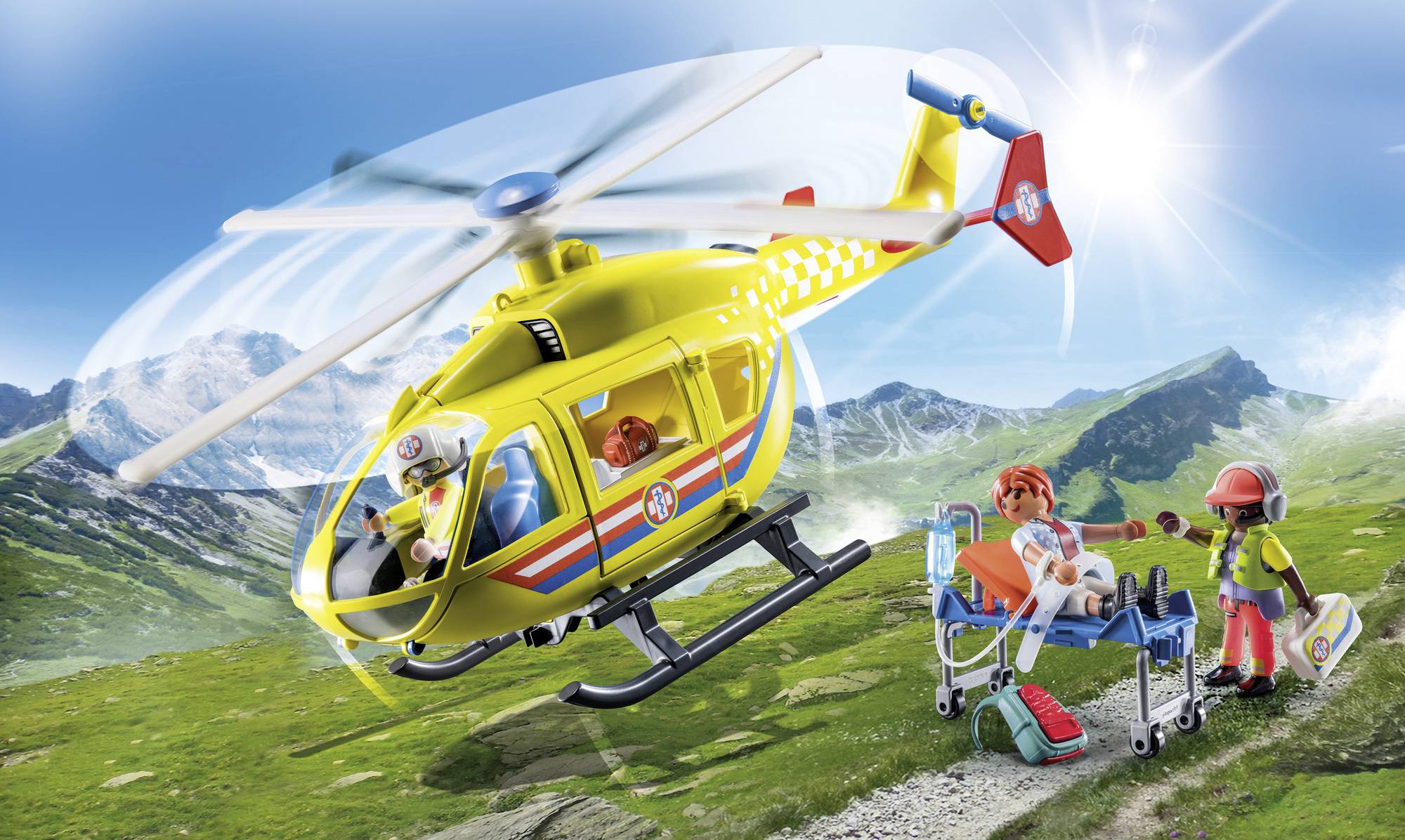 Playmobil® City Life Rettungshelikopter 71203