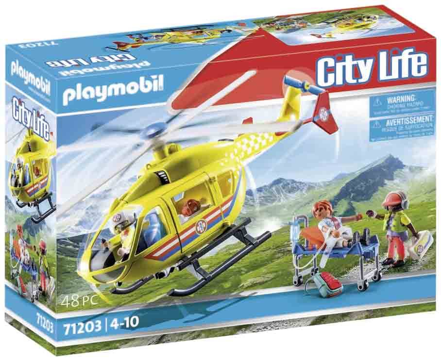 Playmobil® City Life Rettungshelikopter 71203