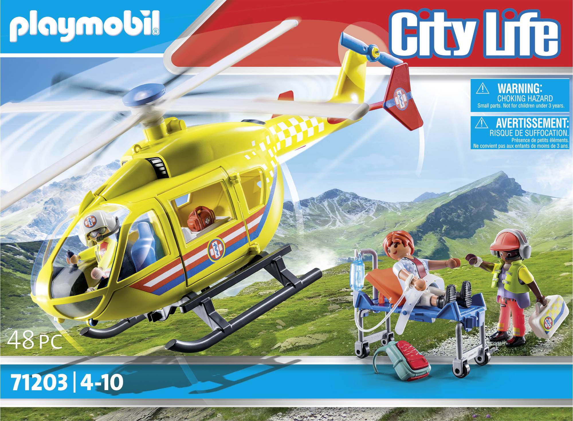 Playmobil® City Life Rettungshelikopter 71203
