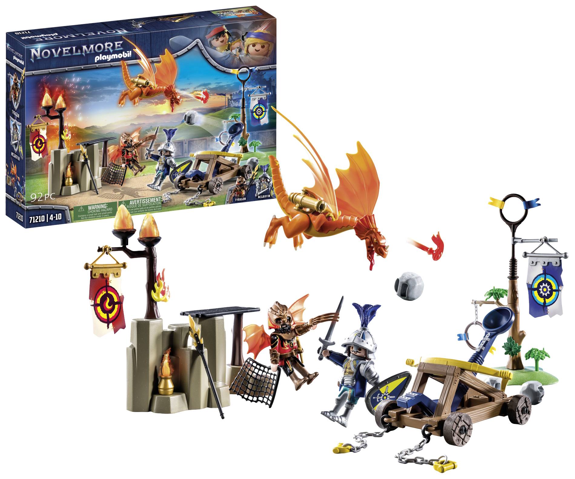 Playmobil® Novelmore Novelmore vs. Burnham Raiders - Turnierplatz 71210