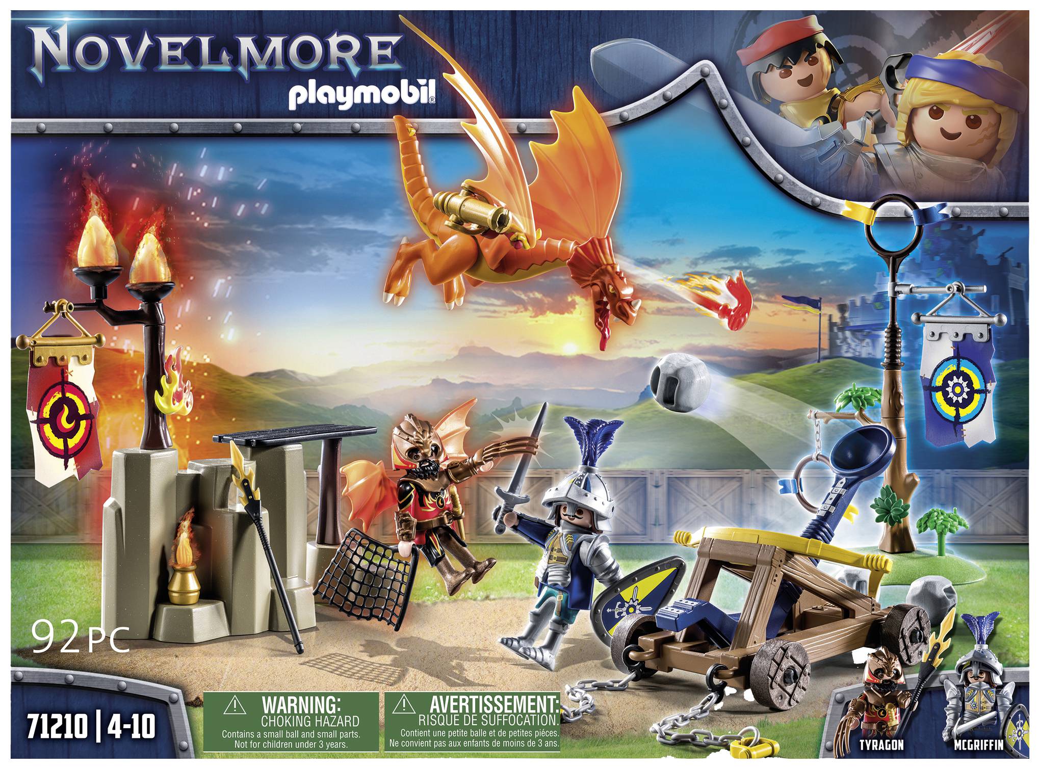 Playmobil® Novelmore Novelmore vs. Burnham Raiders - Turnierplatz 71210
