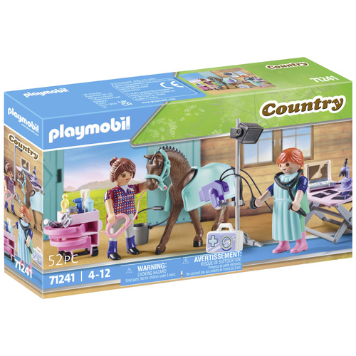 Playmobil® Country Vétérinaire pour chevaux 71241