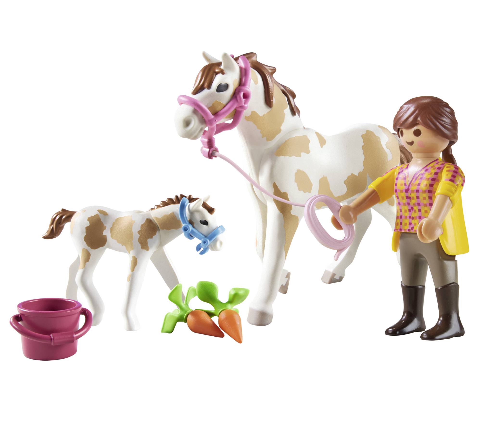 Playmobil® Country Pferd mit Fohlen 71243