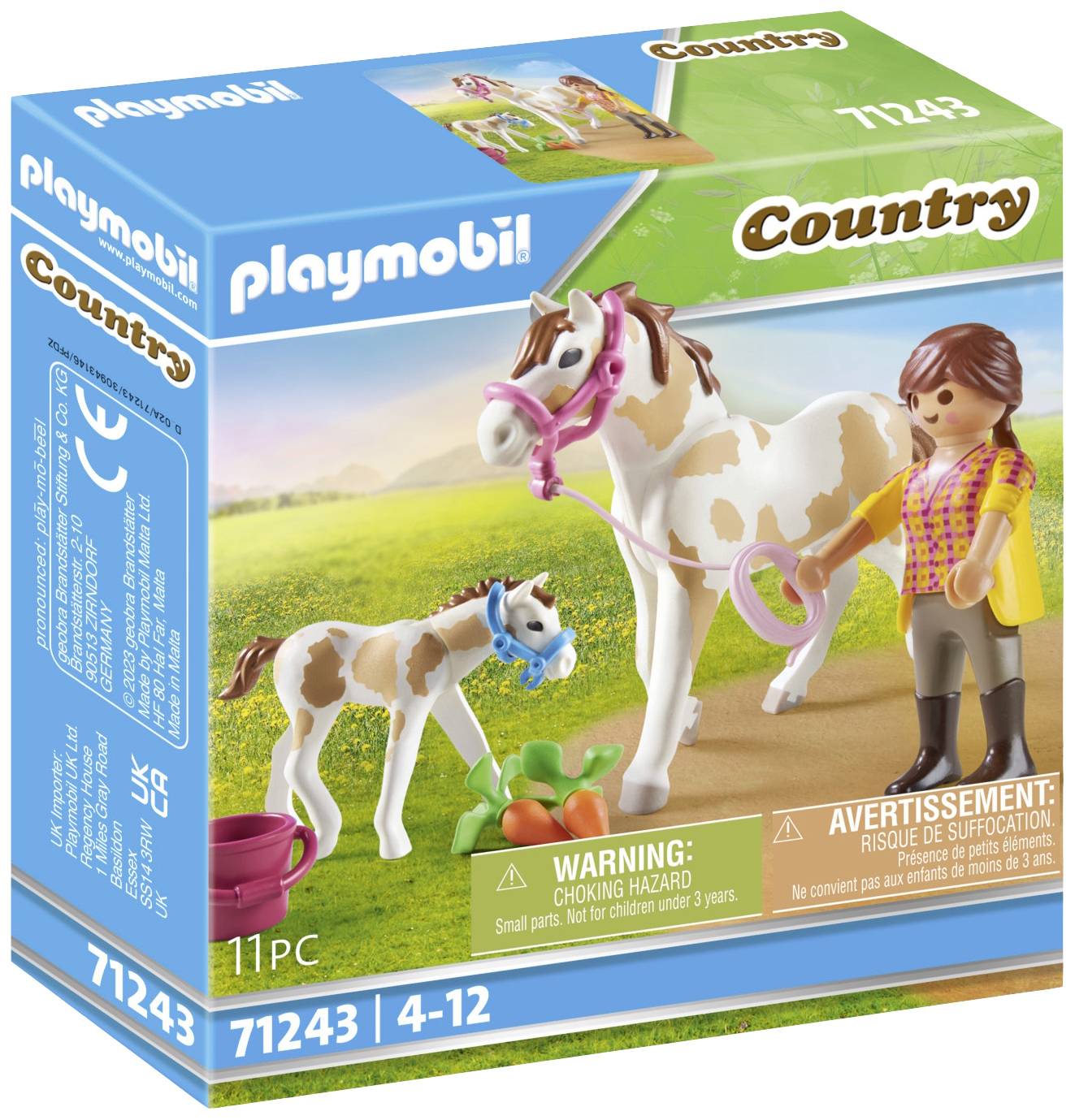 Playmobil® Country Pferd mit Fohlen 71243