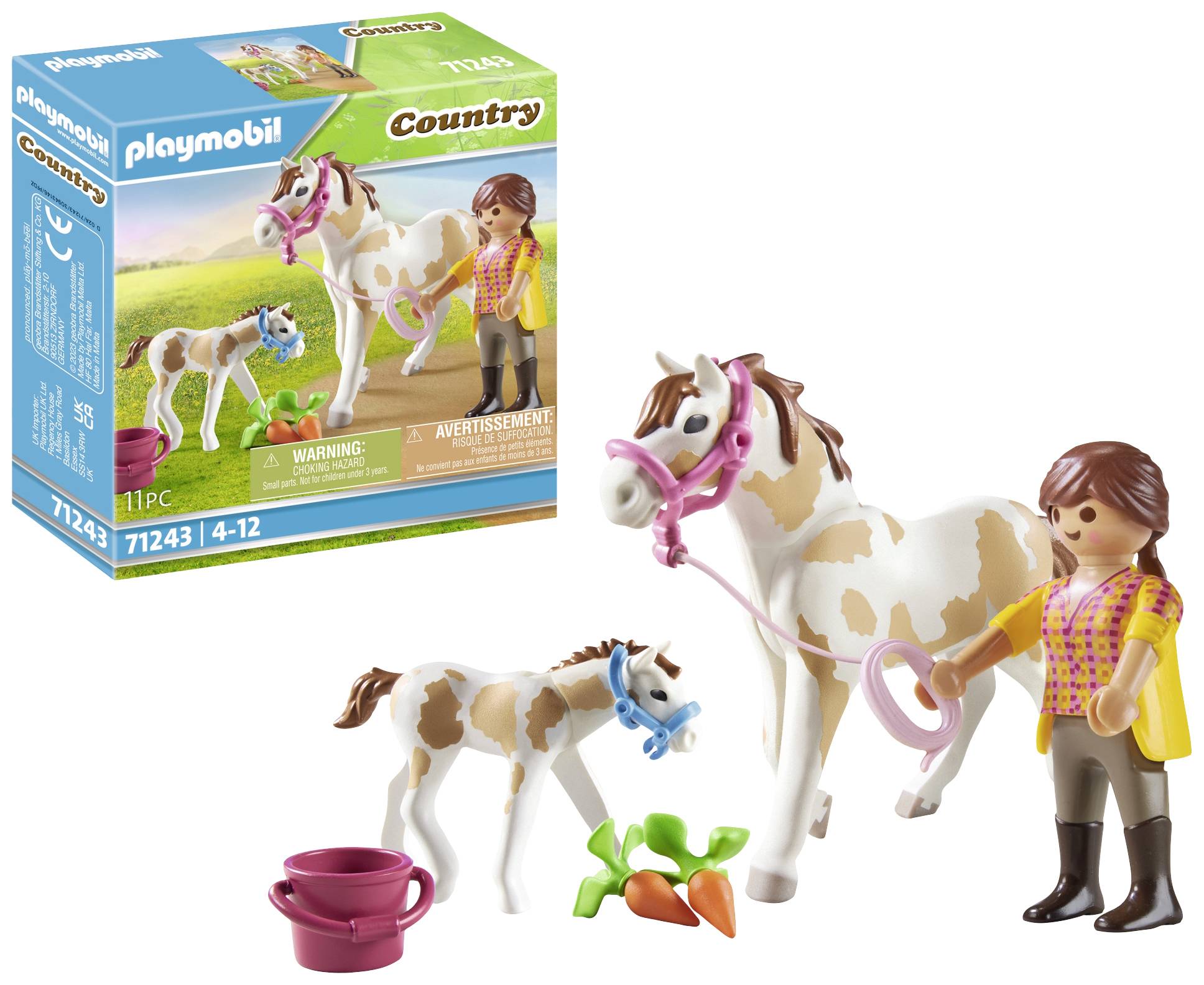 Playmobil® Country Pferd mit Fohlen 71243