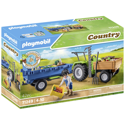Playmobil® Country Traktor mit Hänger 71249