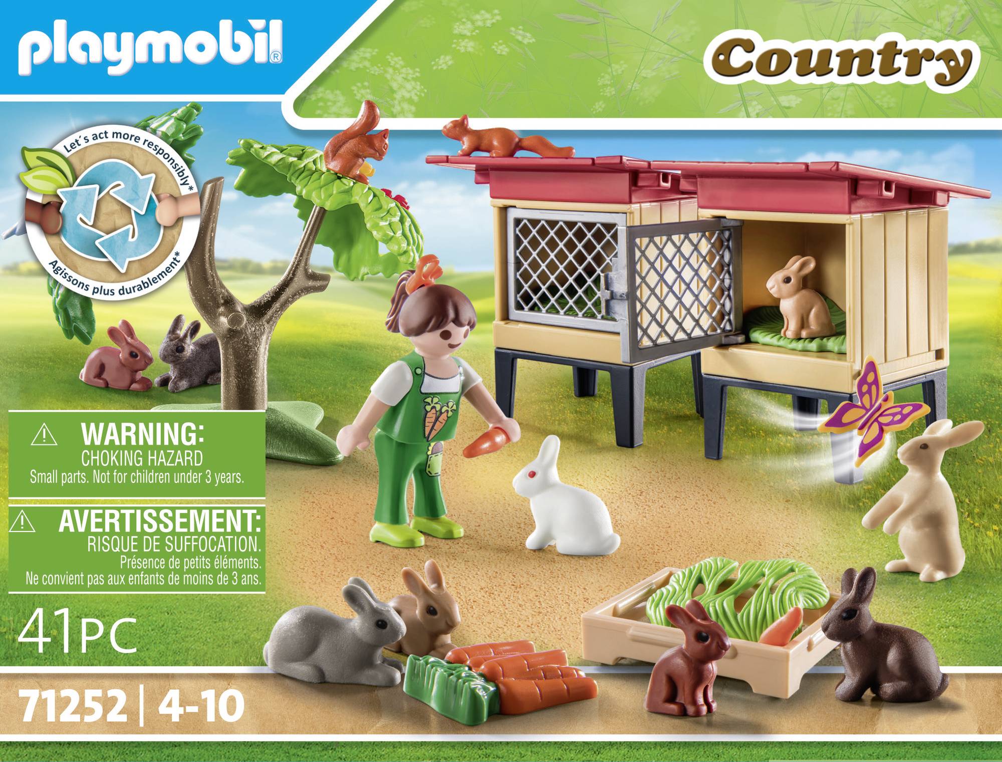 Playmobil® Country Kaninchenstall 71252