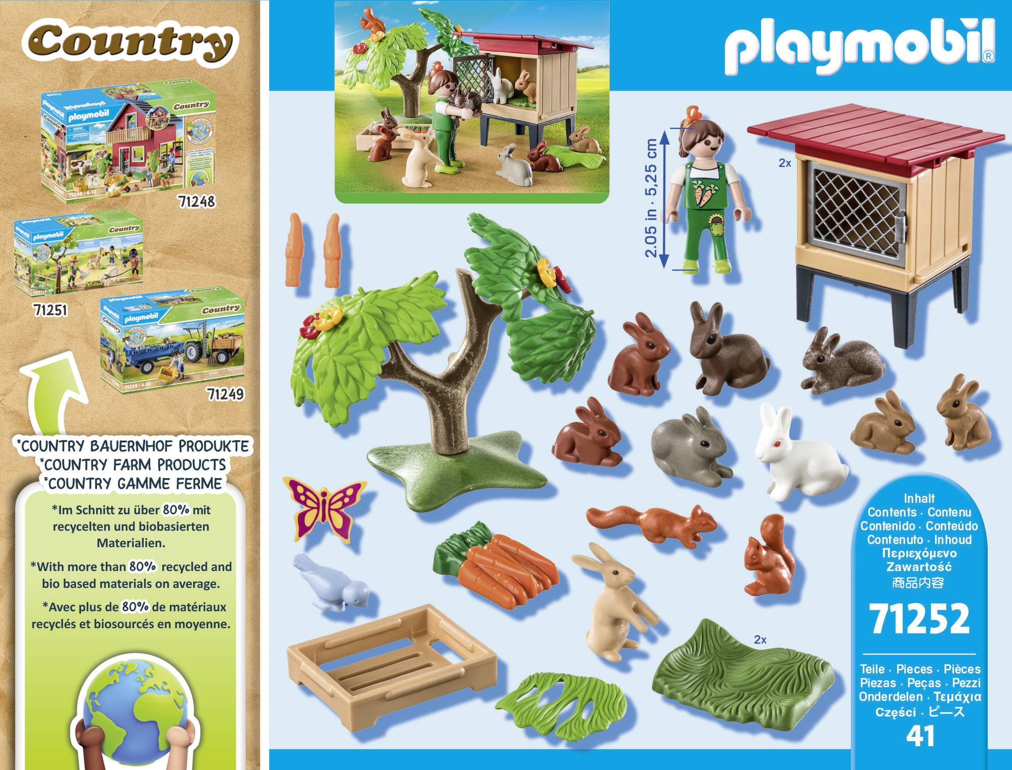 Playmobil® Country Kaninchenstall 71252