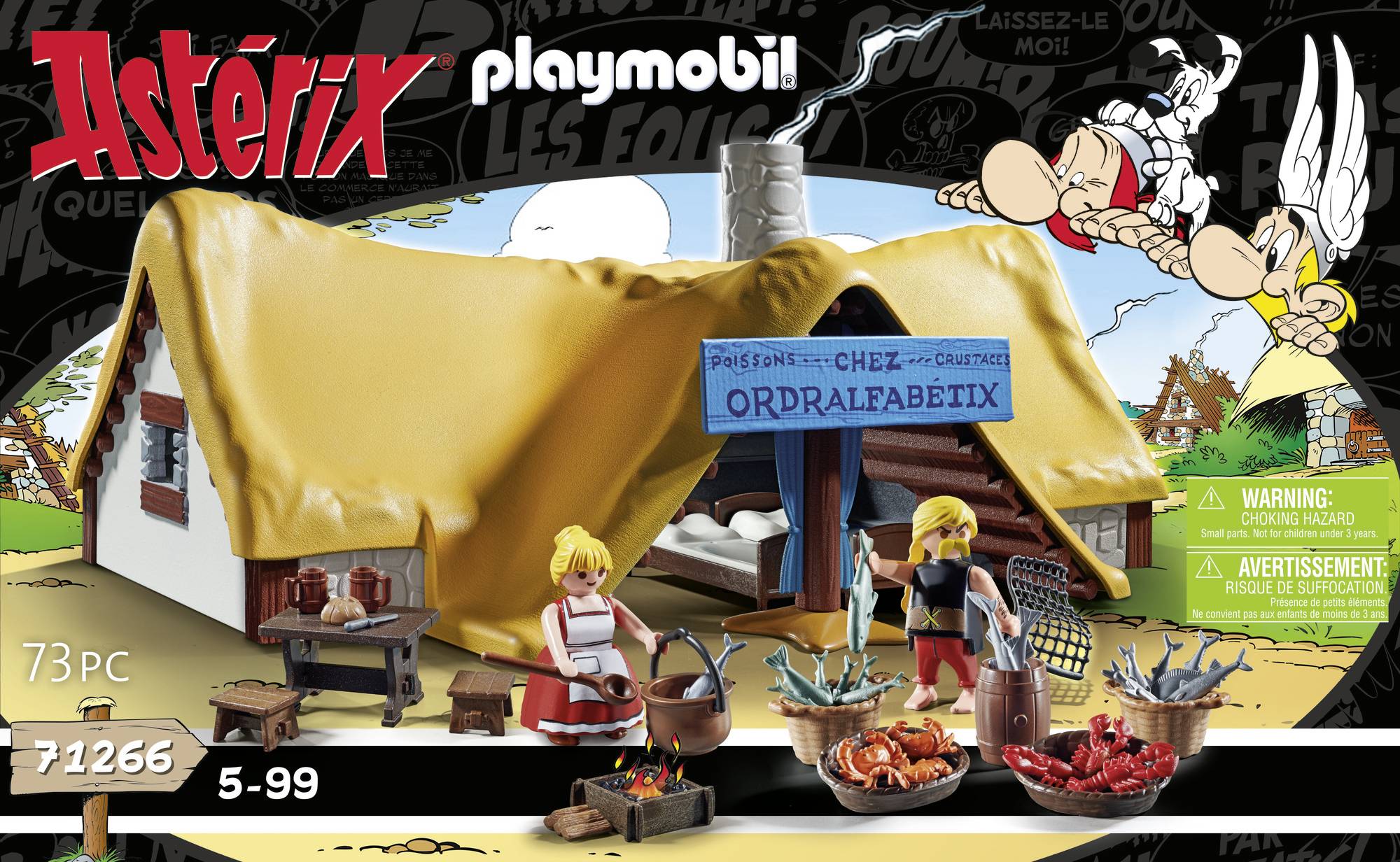 Playmobil® Asterix Hütte des Verleihnix 71266