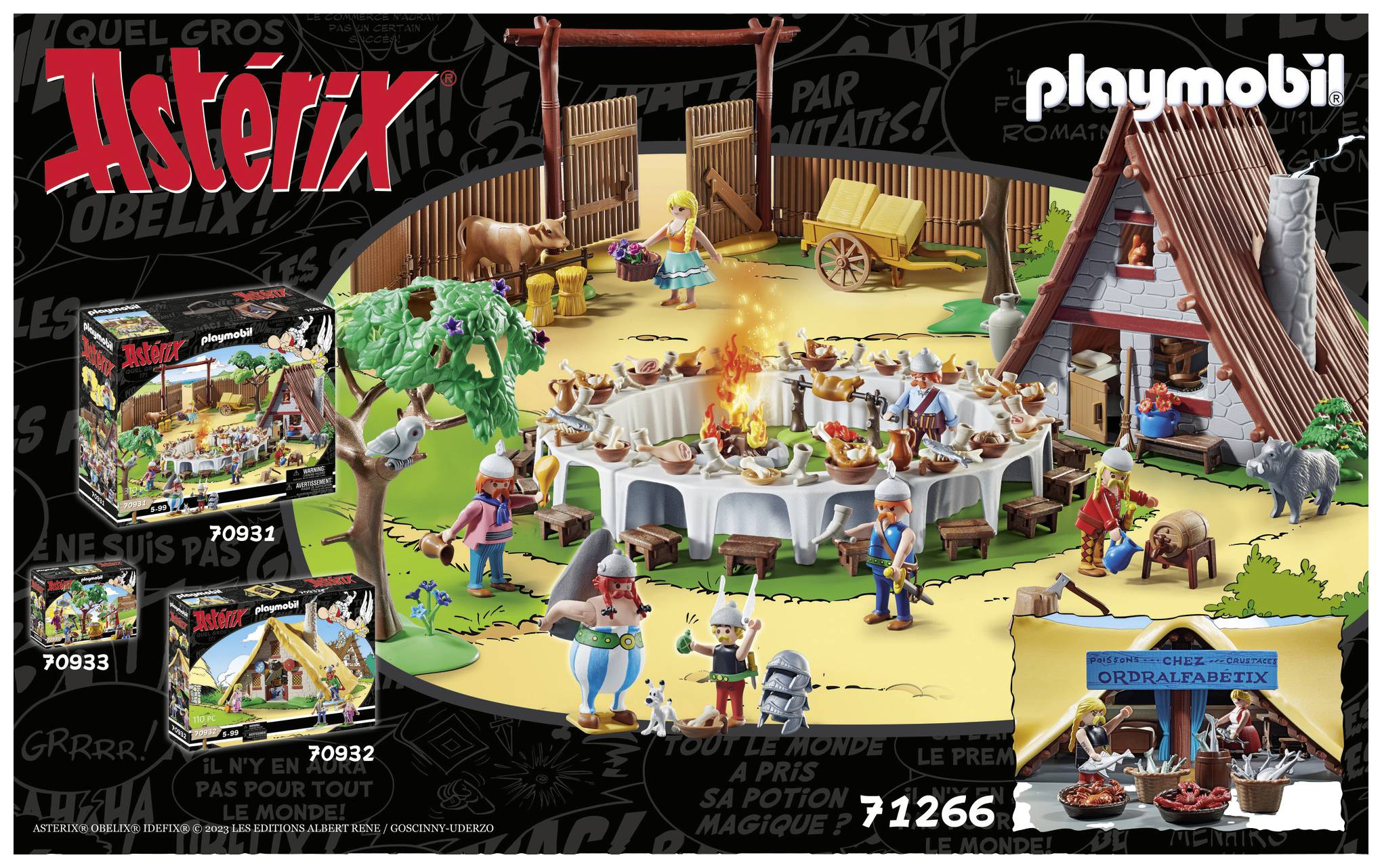 Playmobil® Asterix Hütte des Verleihnix 71266