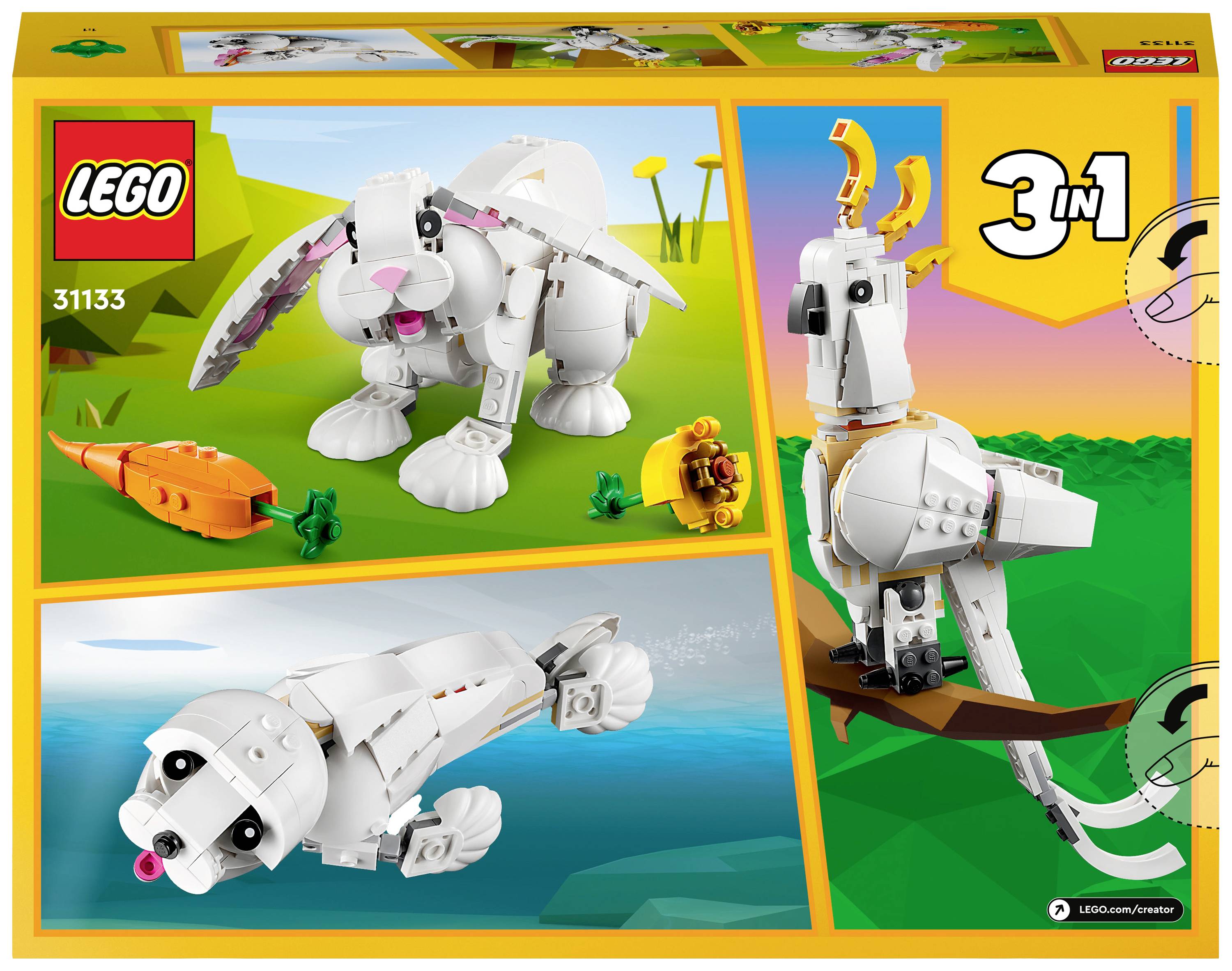 31133 LEGO® CREATOR Weißer Hase