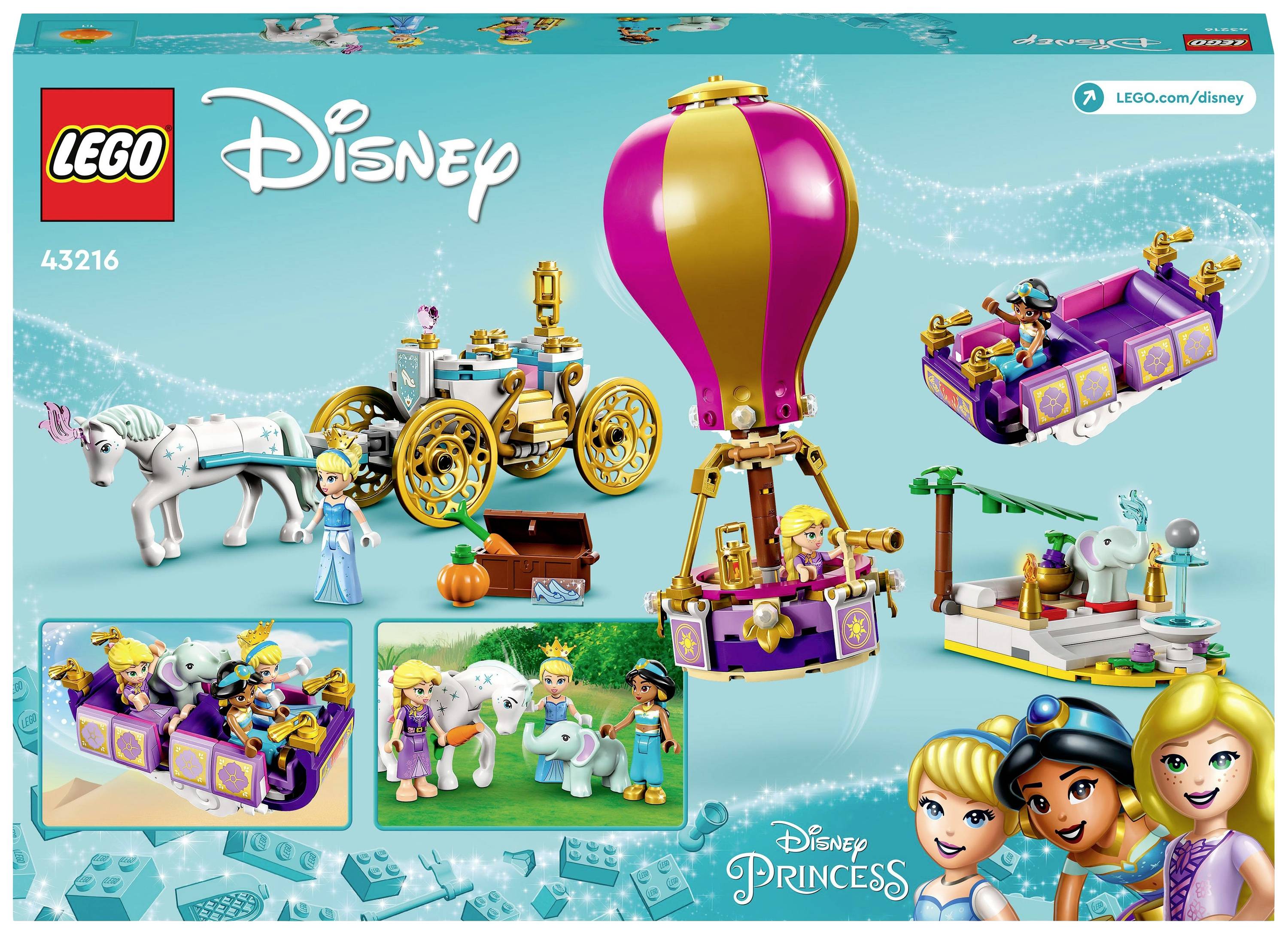 43216 LEGO® DISNEY Prinzessinnen auf magischer Reise