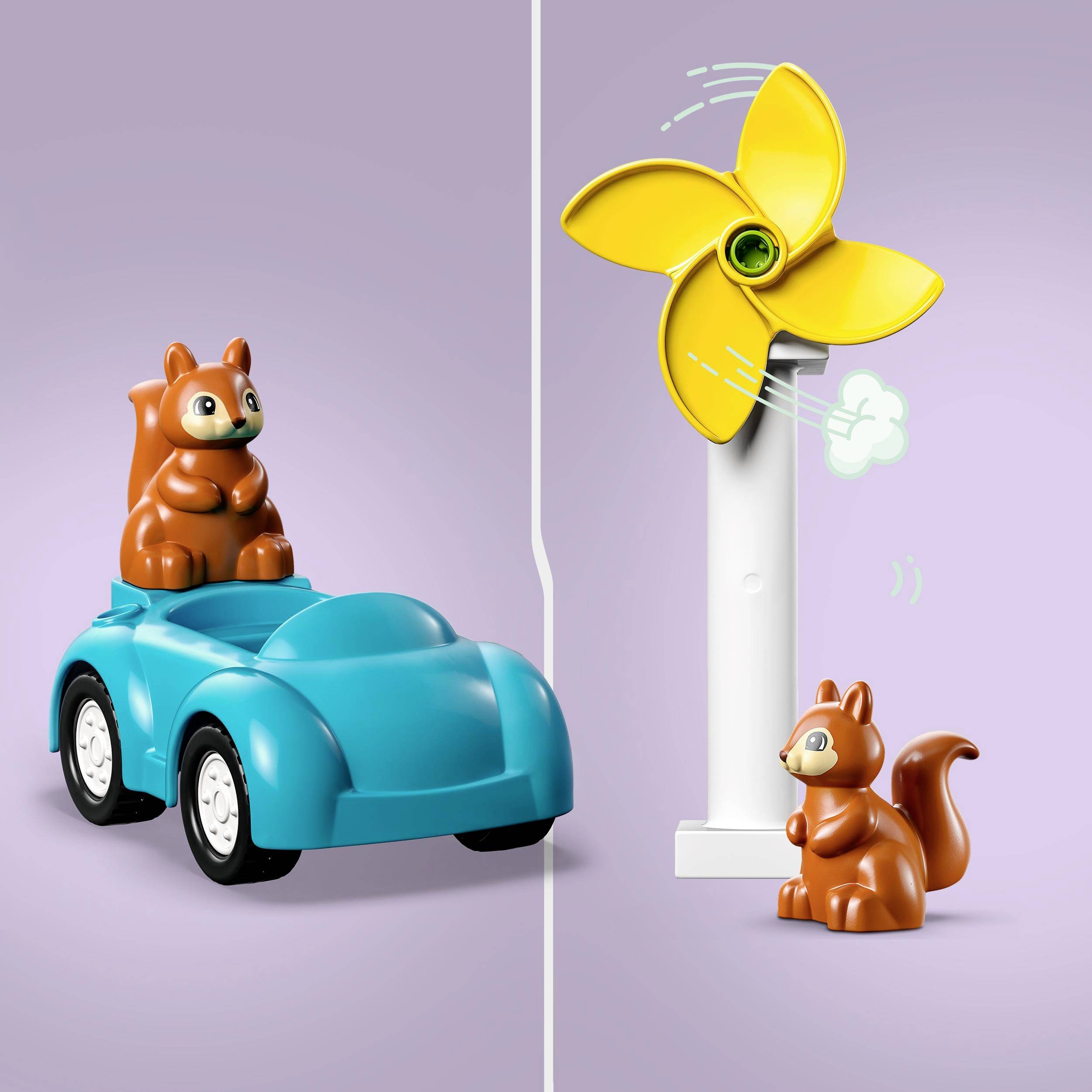 10985 LEGO® DUPLO® Windrad und Elektroauto