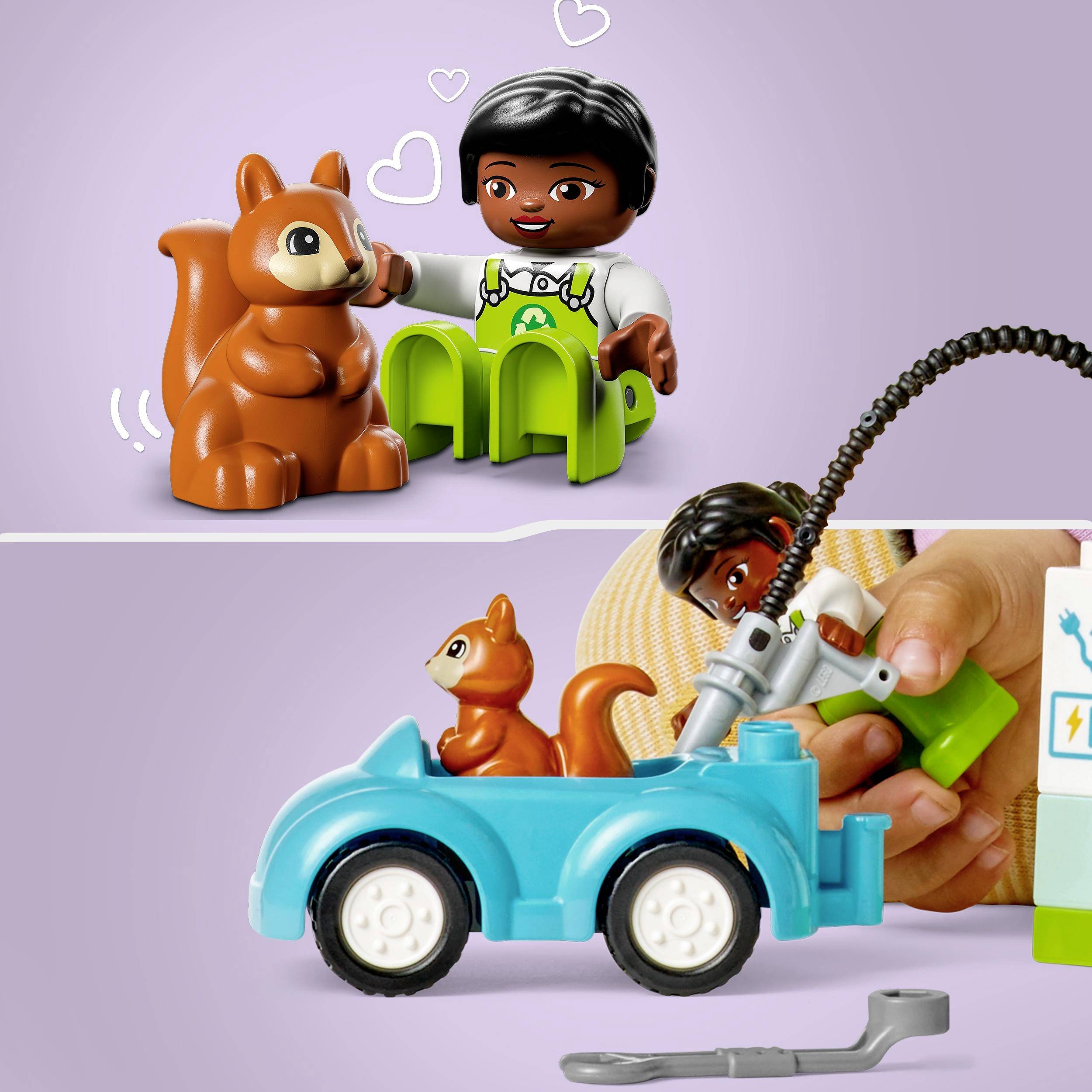 10985 LEGO® DUPLO® Windrad und Elektroauto