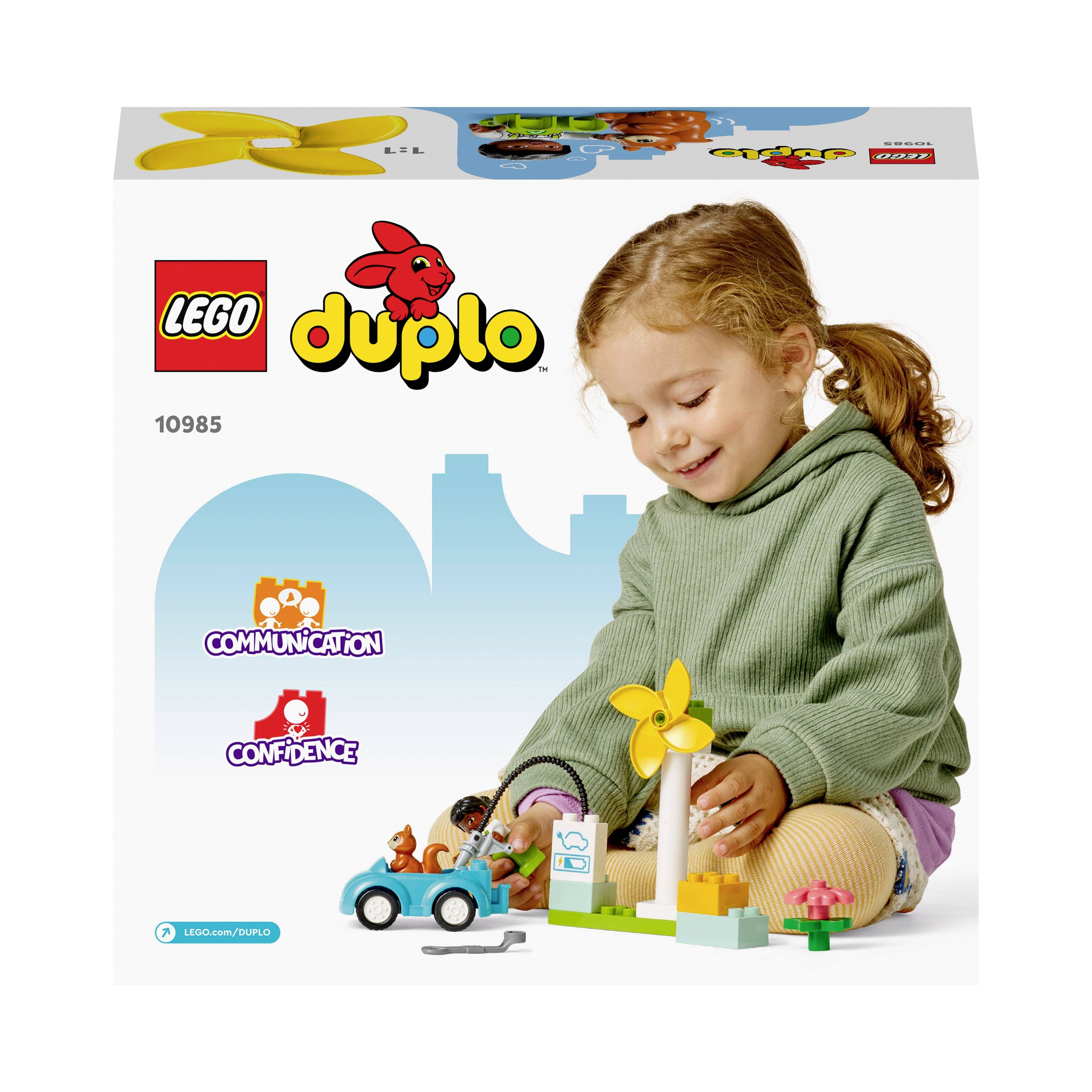 10985 LEGO® DUPLO® Windrad und Elektroauto