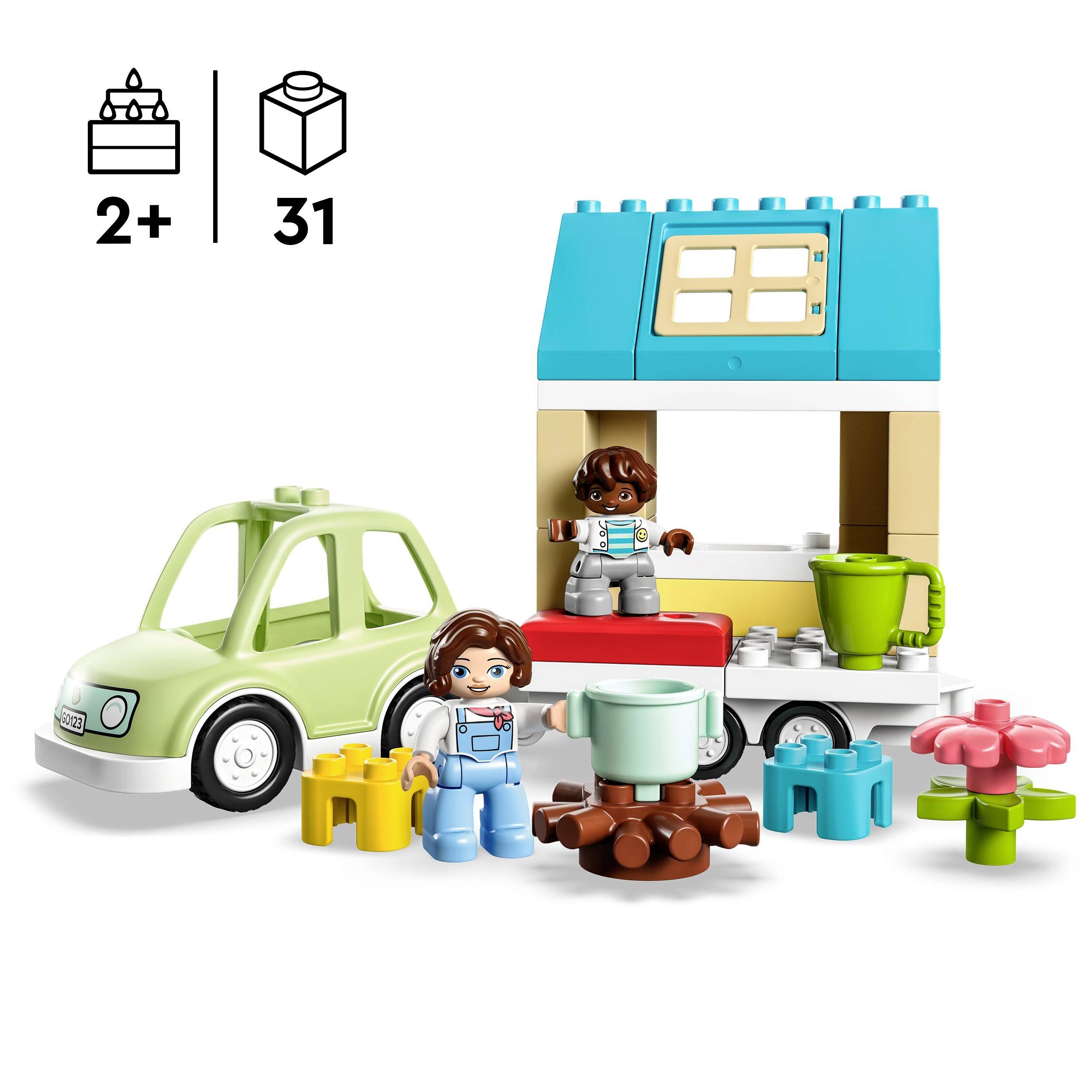 10986 LEGO® DUPLO® Zuhause auf Rädern