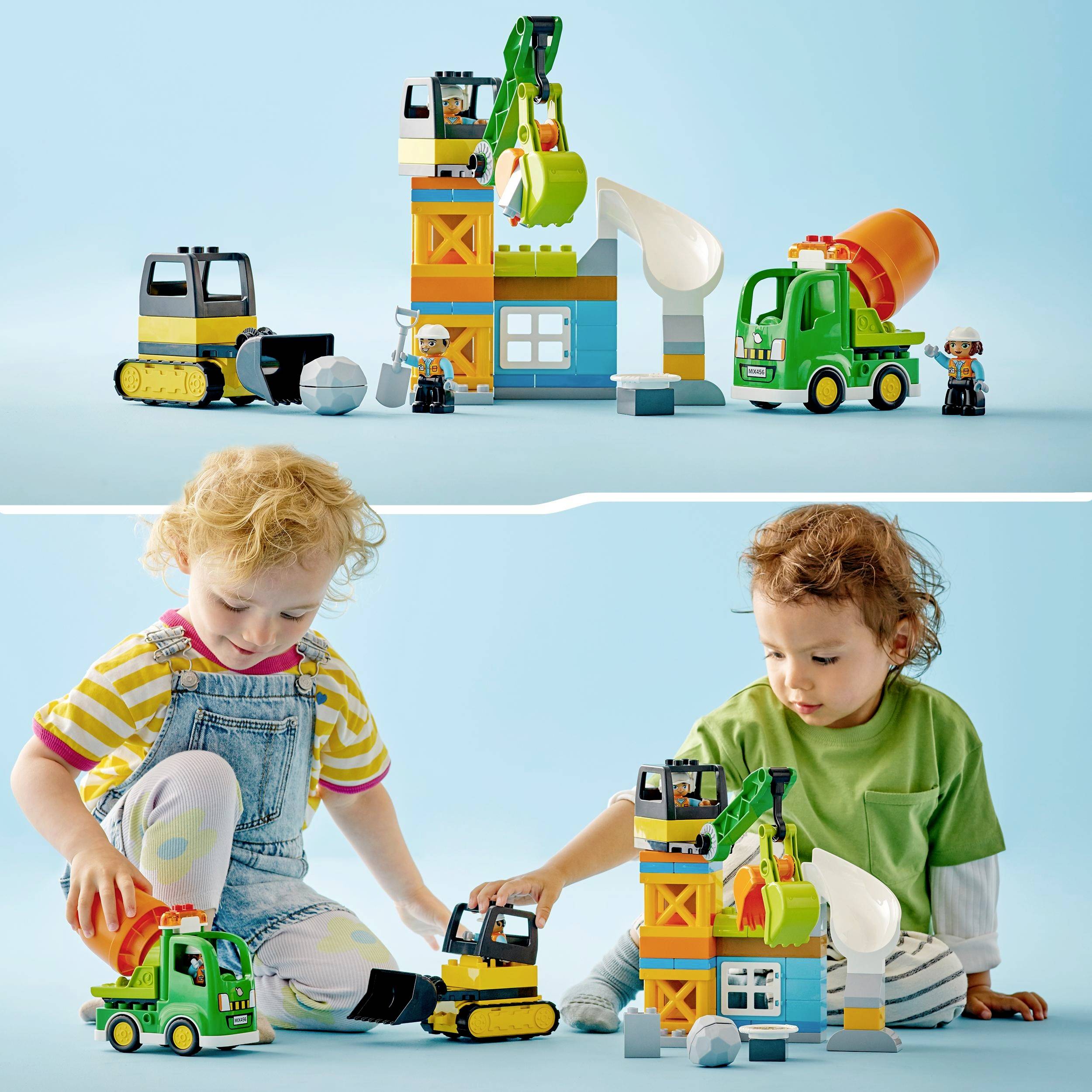 10990 LEGO® DUPLO® Baustelle mit Baufahrzeugen
