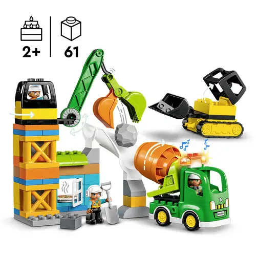 10990 LEGO® DUPLO® Baustelle mit Baufahrzeugen 10990 LEGO® DUPLO® Baustelle mit Baufahrzeugen