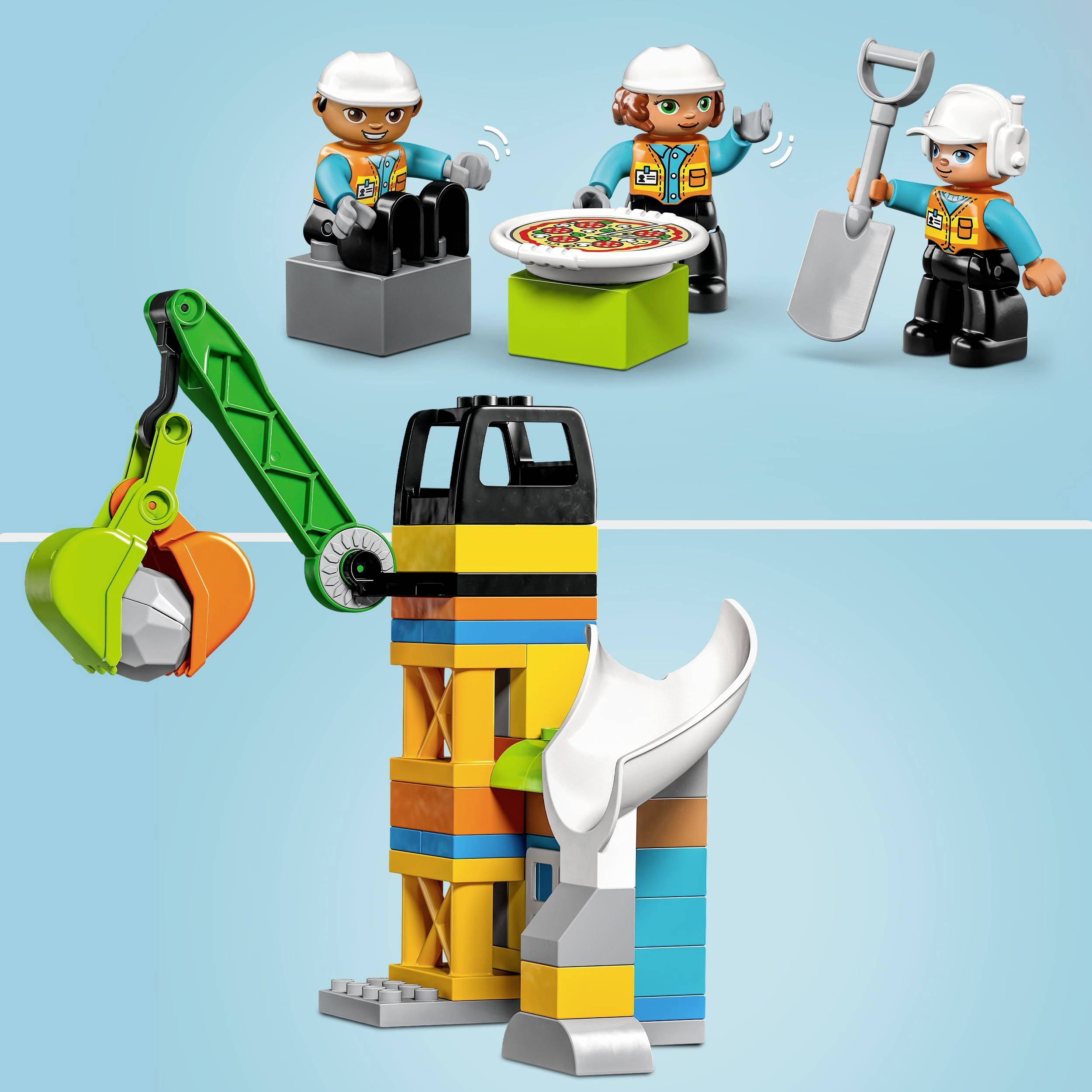 10990 LEGO® DUPLO® Baustelle mit Baufahrzeugen