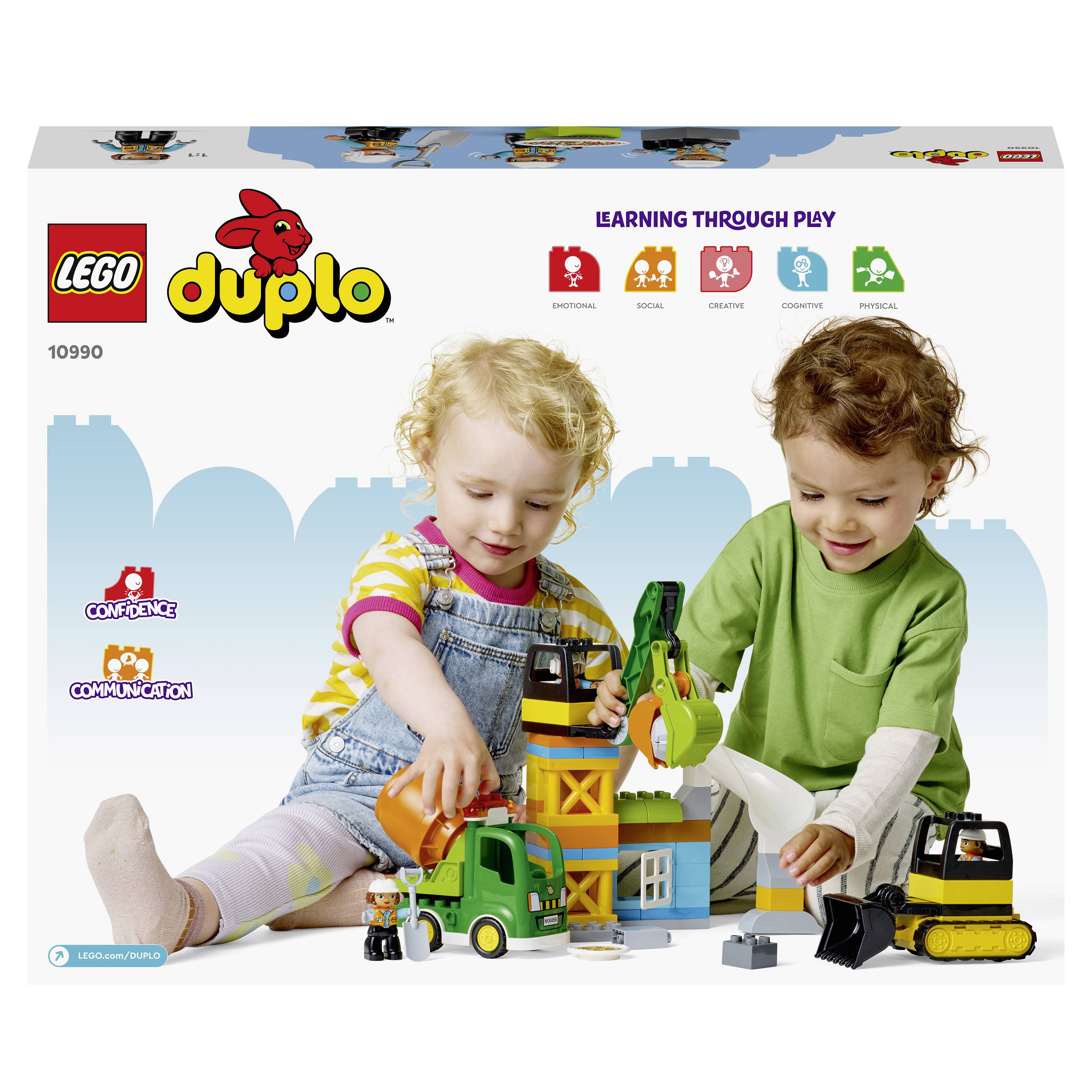 10990 LEGO® DUPLO® Baustelle mit Baufahrzeugen