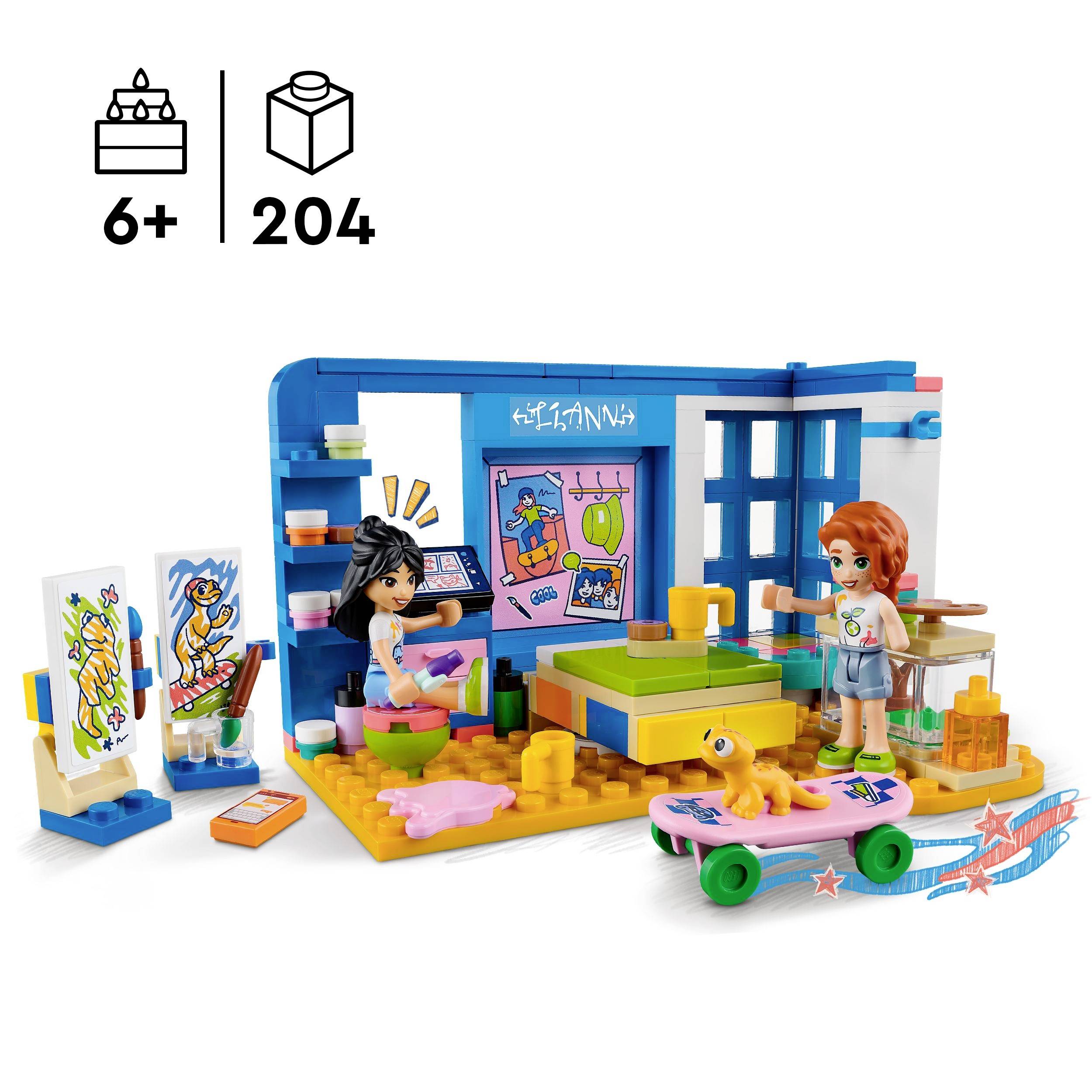 41739 LEGO® FRIENDS Lianns Zimmer