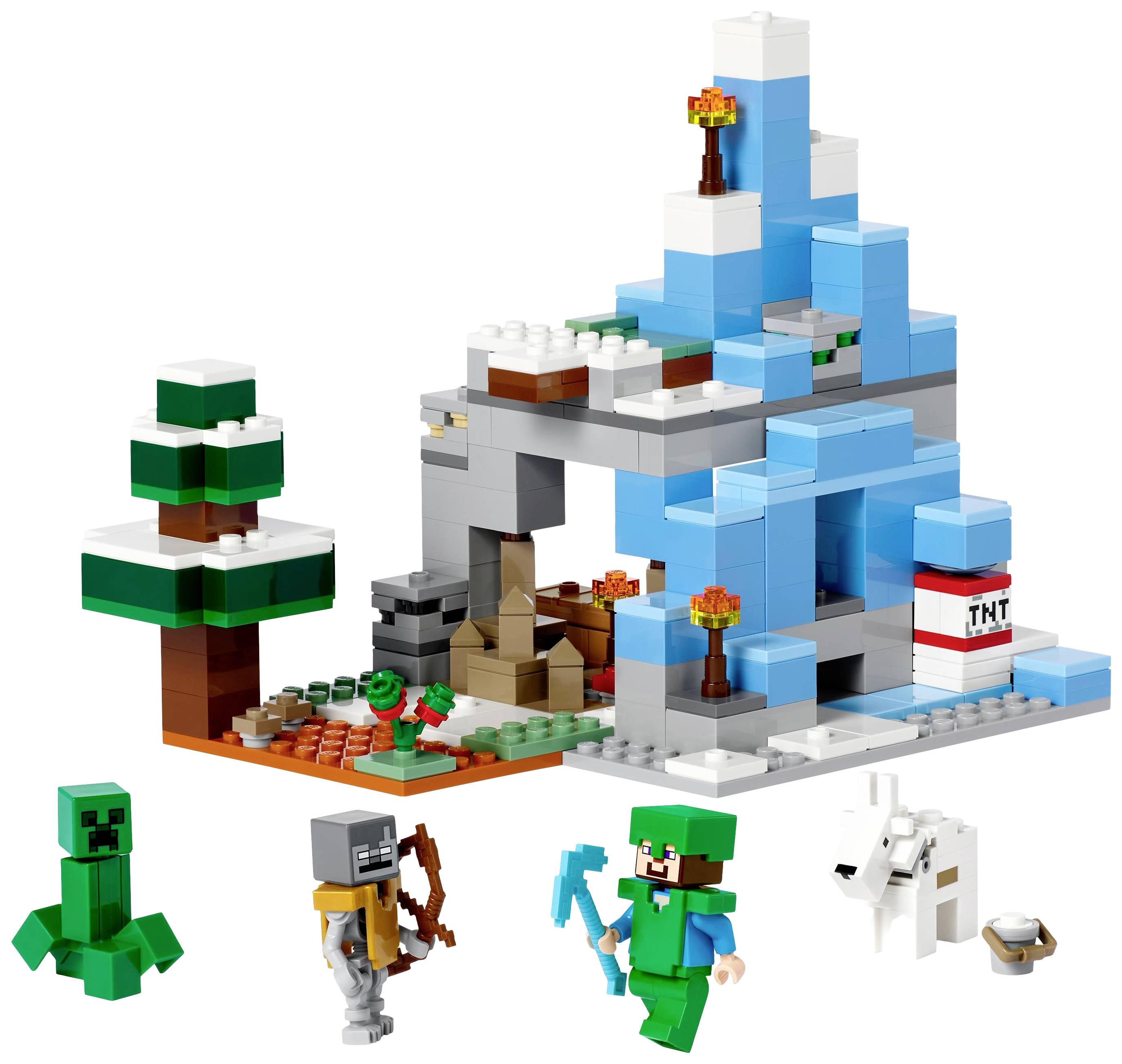 21243 LEGO® MINECRAFT Die Vereisten Gipfel