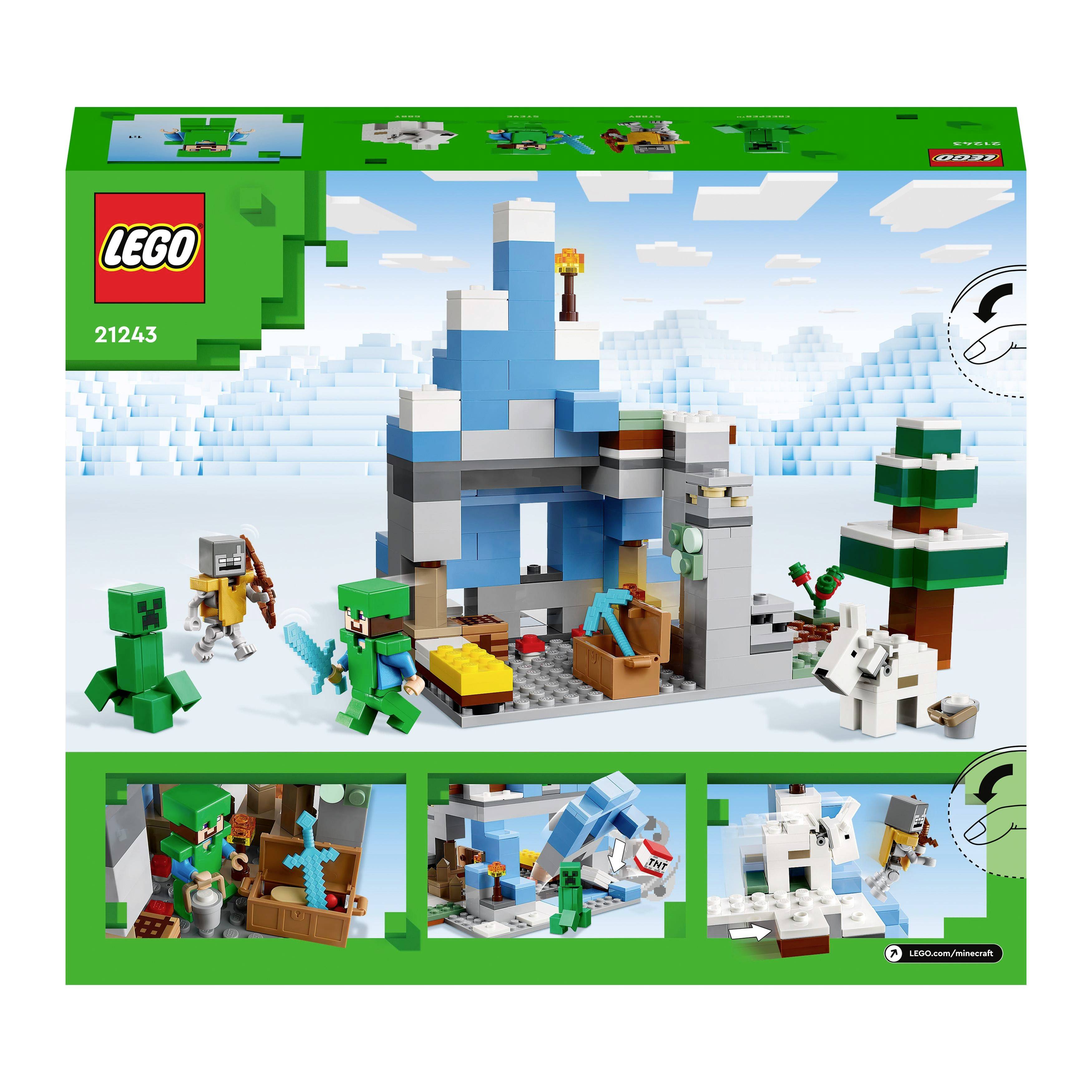 21243 LEGO® MINECRAFT Die Vereisten Gipfel