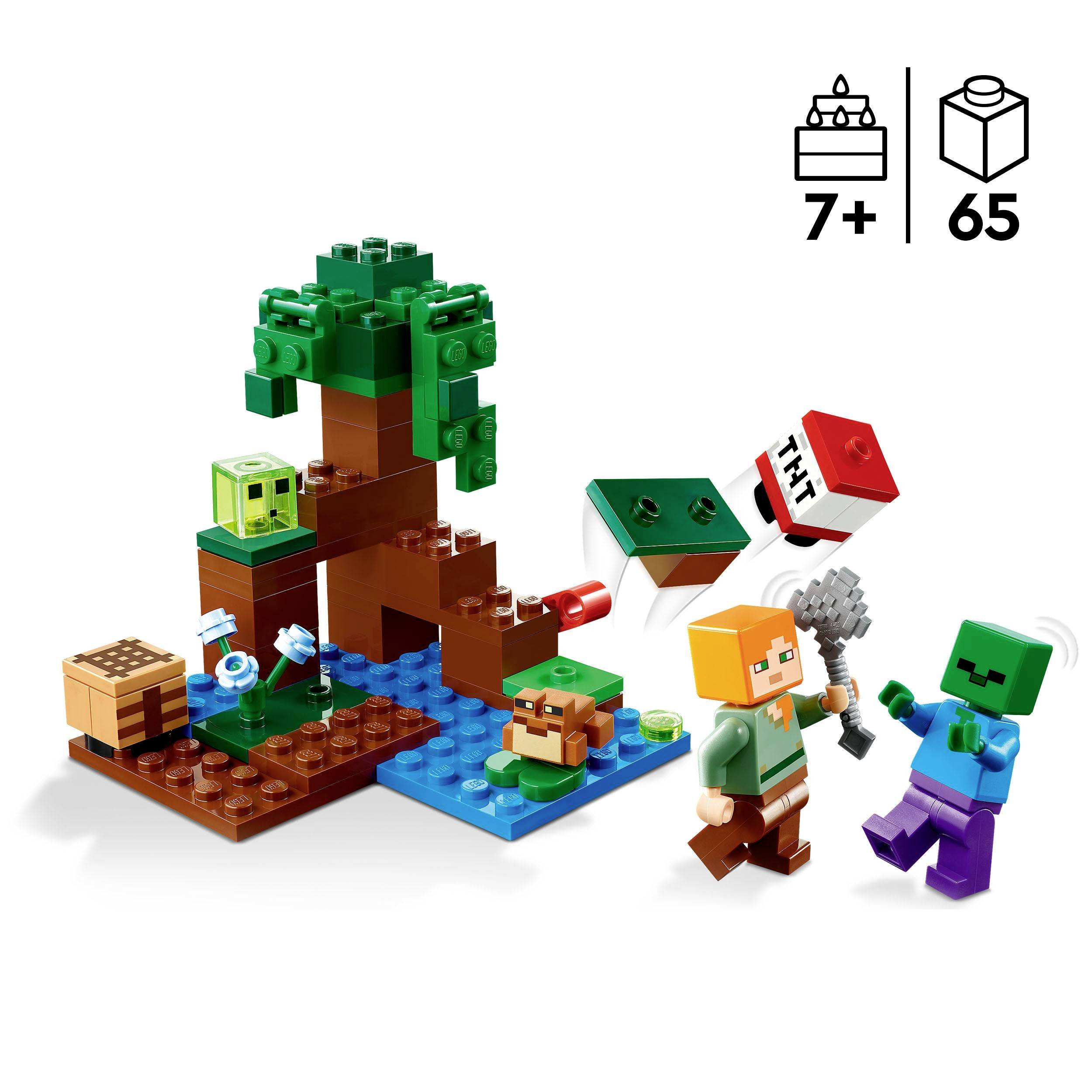 21240 LEGO® MINECRAFT Das Sumpfabenteuer