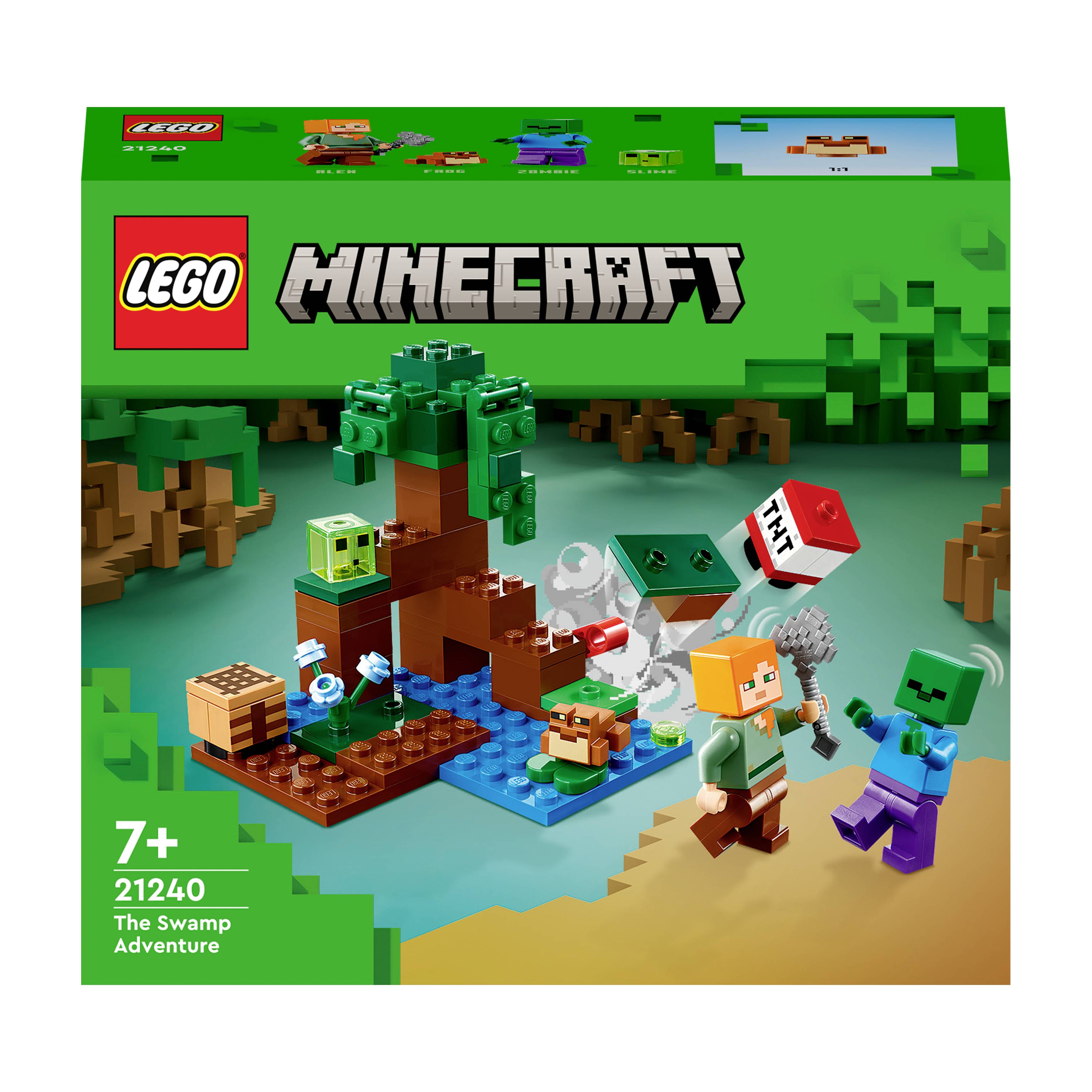 21240 LEGO® MINECRAFT Das Sumpfabenteuer