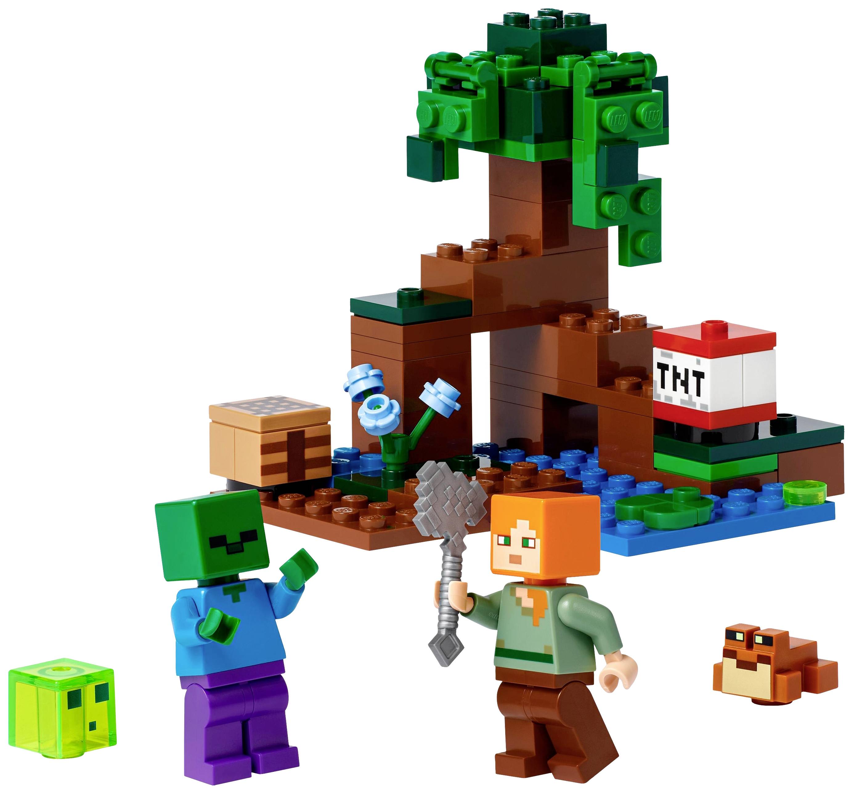 21240 LEGO® MINECRAFT Das Sumpfabenteuer
