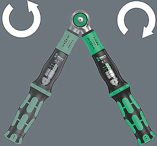 Wera Safe-Torque A 1 05075830001 Drehmomentschlüssel-Set mit Umschaltknarre 2 - 12 Nm