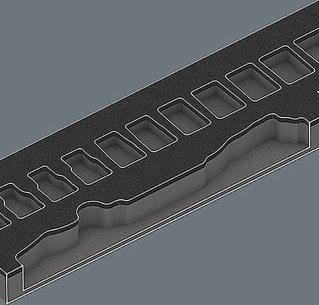 Wera Zyklop 05150112001 Außen-Sechskant, Außen-Vierkant, TORX Zyklop-Knarre 31teilig