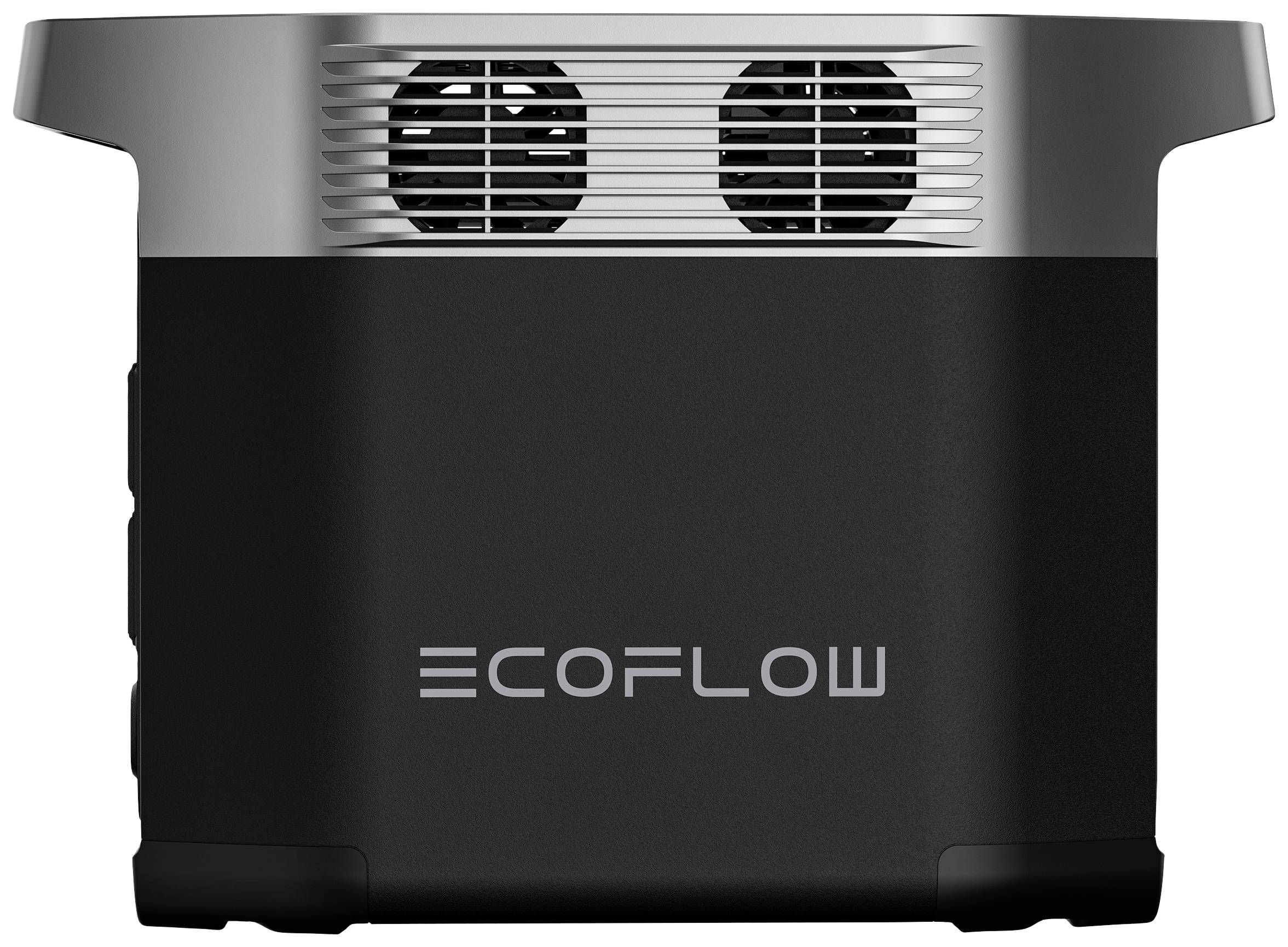 ECOFLOW Delta 2 Powerstation LiFePO 4 Schwarz mit Laderegler